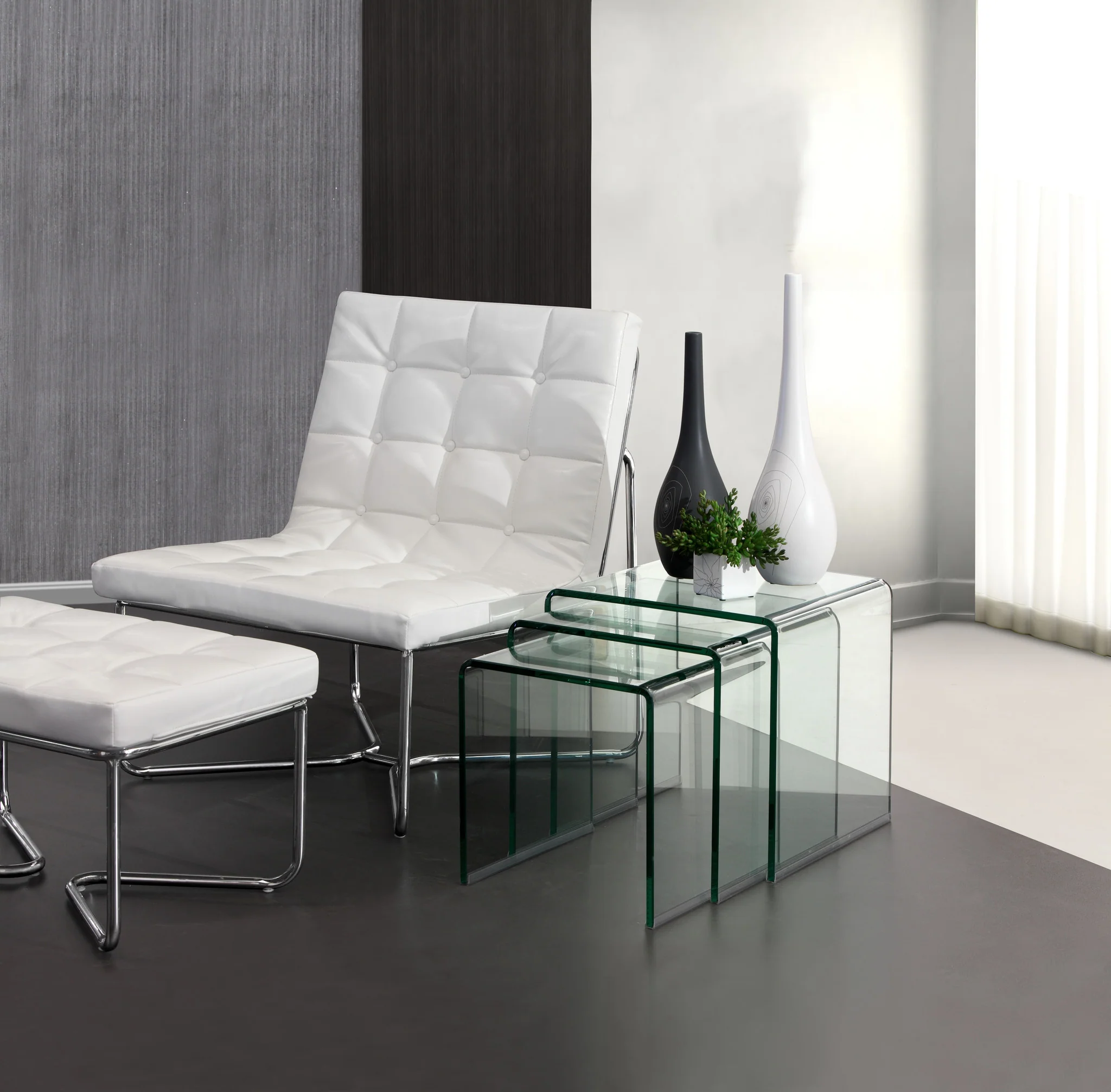 Ellsbury Nesting Table Clear Glass - Image 5