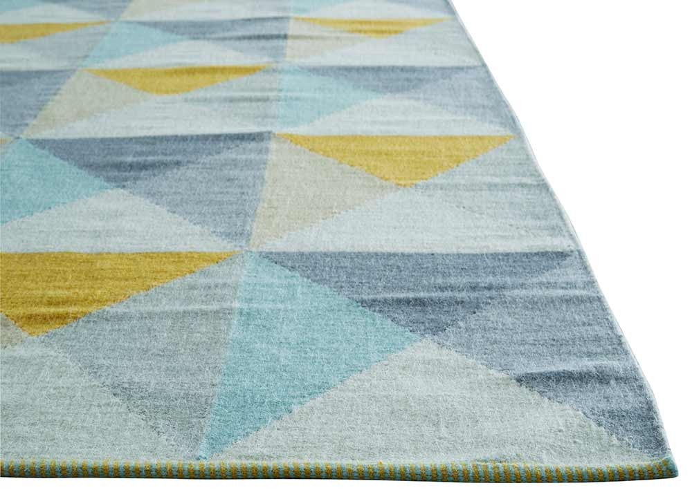 Elmhurst Ritner Yellow/Blue Area Rug - Image 3