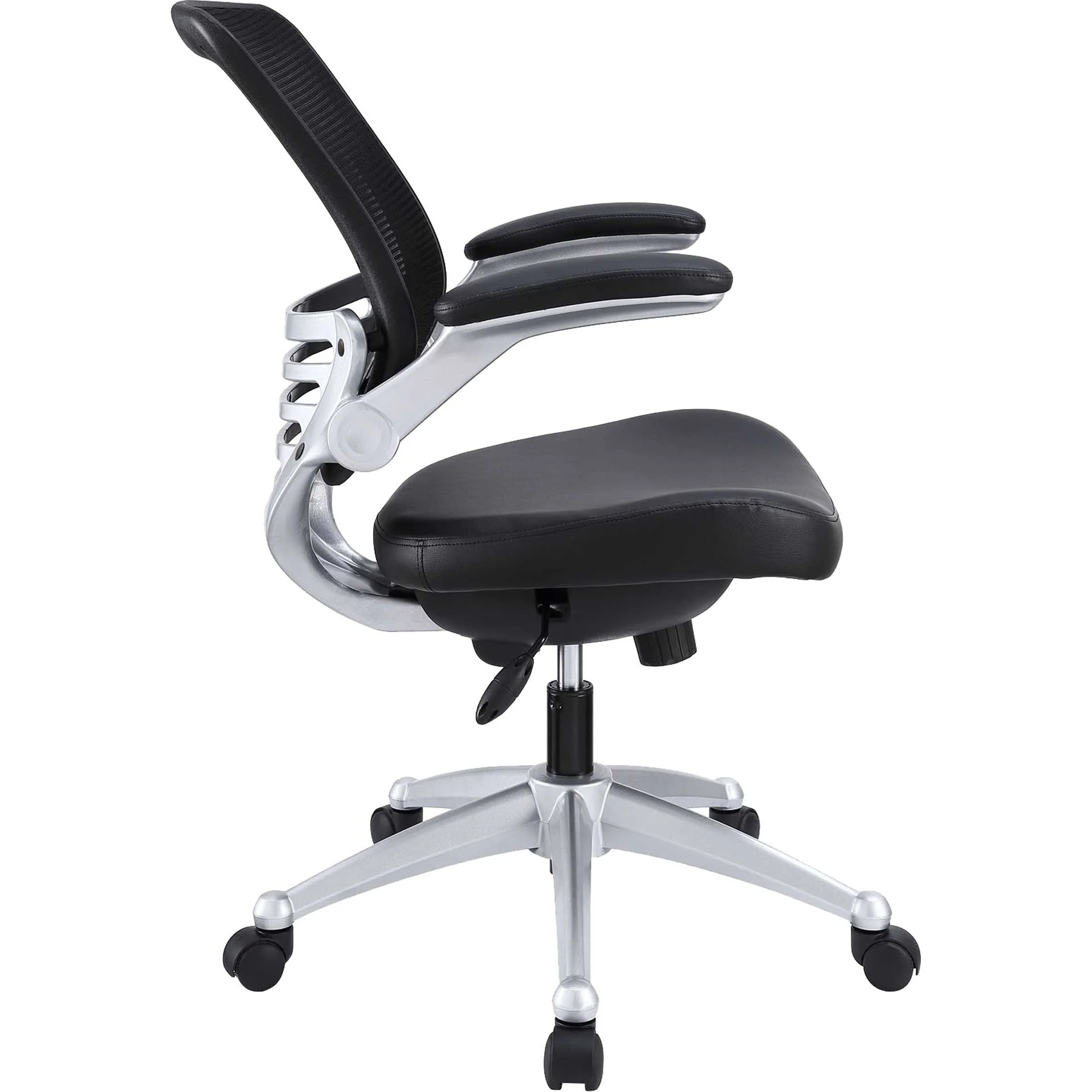 Eloise Leather Office Chair Black - Image 2