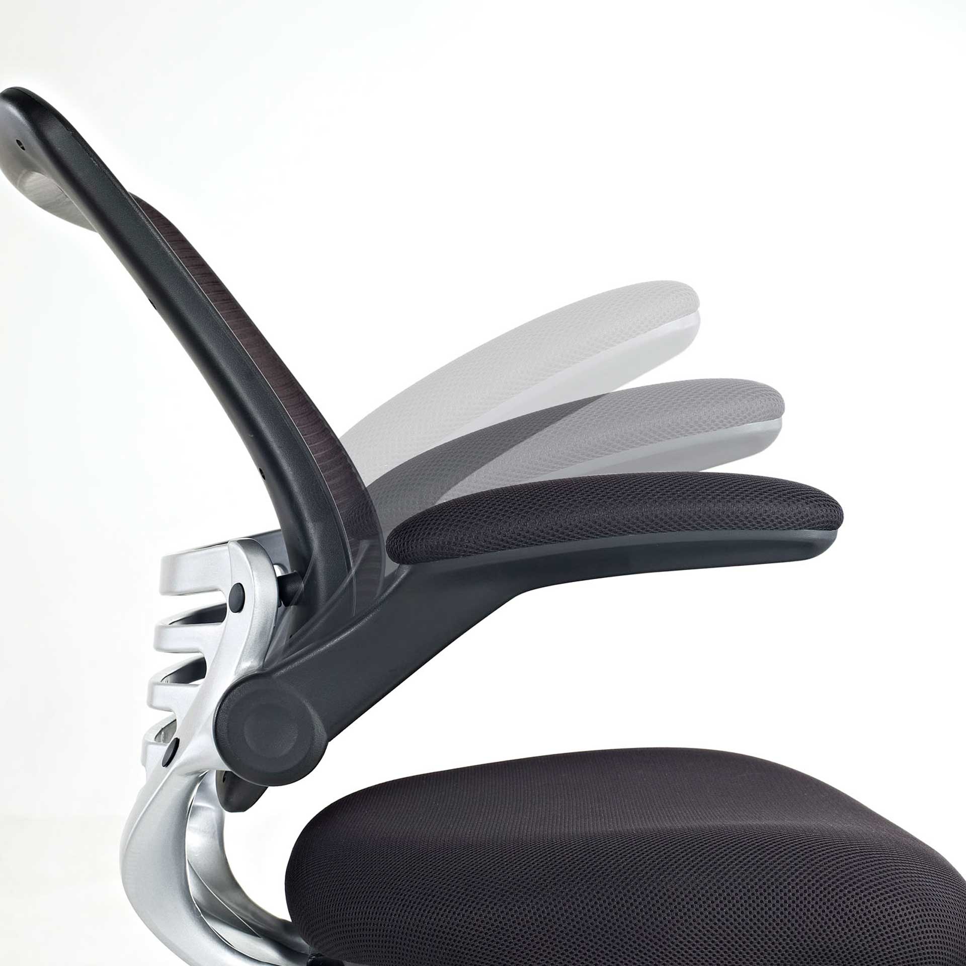 Eloise Mesh Office Chair Black - Image 4