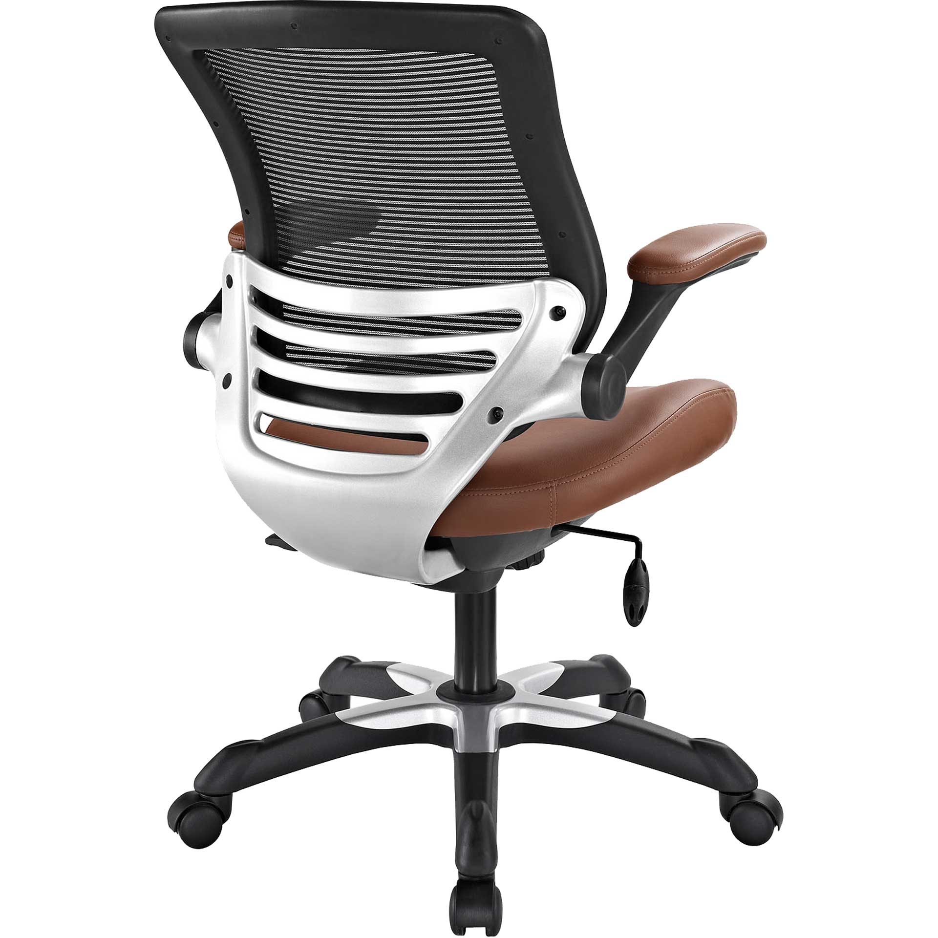 Eloise Vinyl Office Chair Tan - Image 3