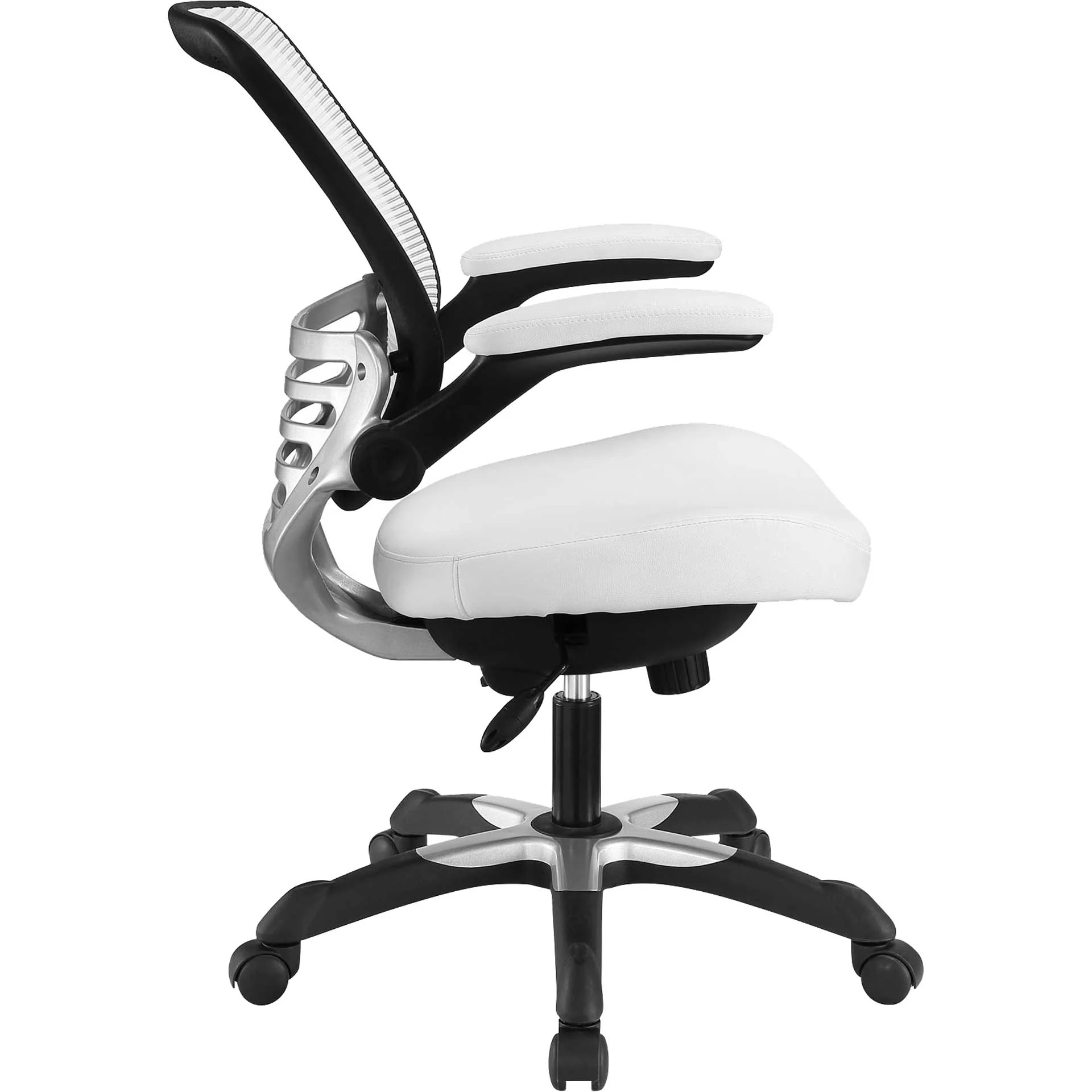 Eloise Vinyl Office Chair White - Image 2