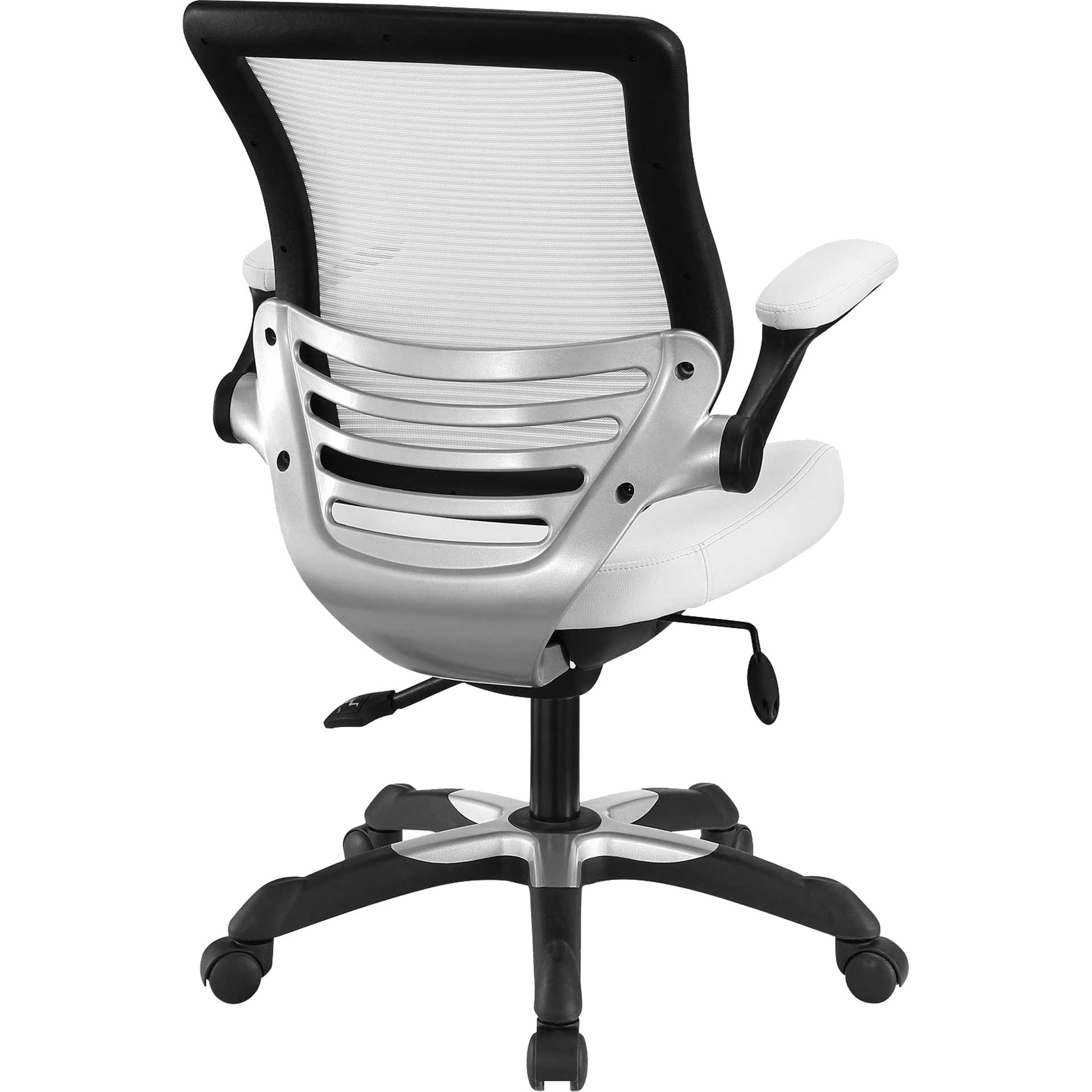 Eloise Vinyl Office Chair White - Image 3