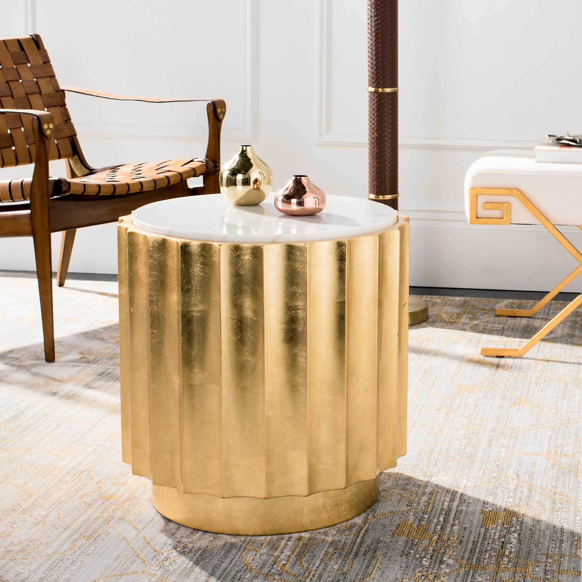 Elvis Gold Side Table - Image 6