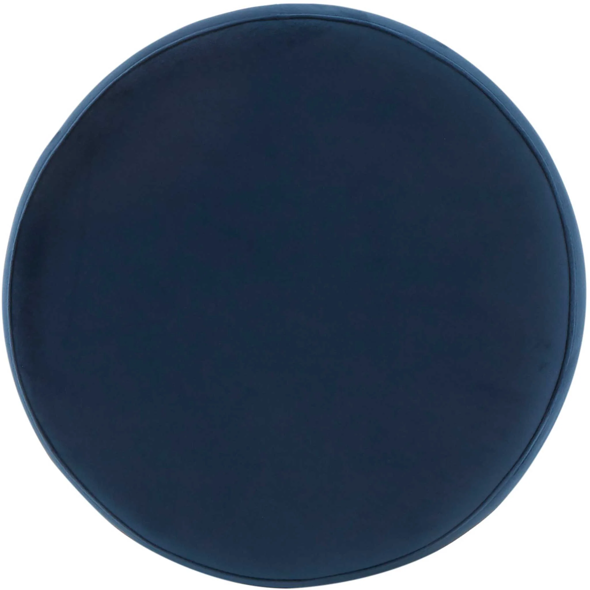 Elyse Ottoman Navy/Brass - Image 2