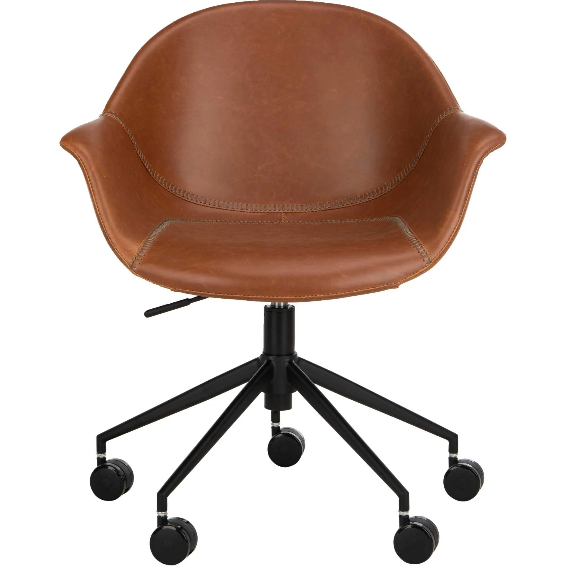 Emanuel Office Chair Light Brown/Black - Image 2