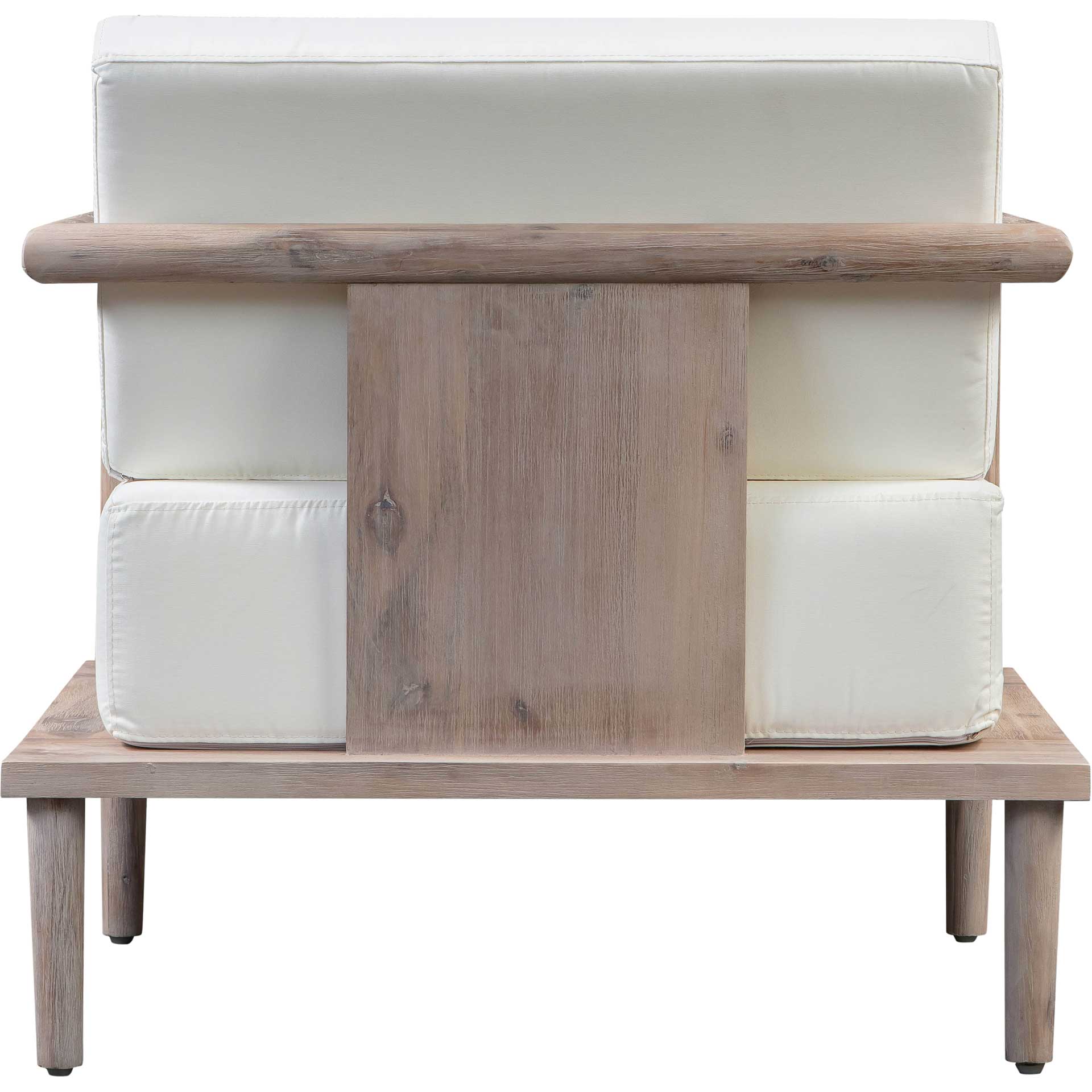 Emery Outdoor Lounge Chair Cream - Image 6