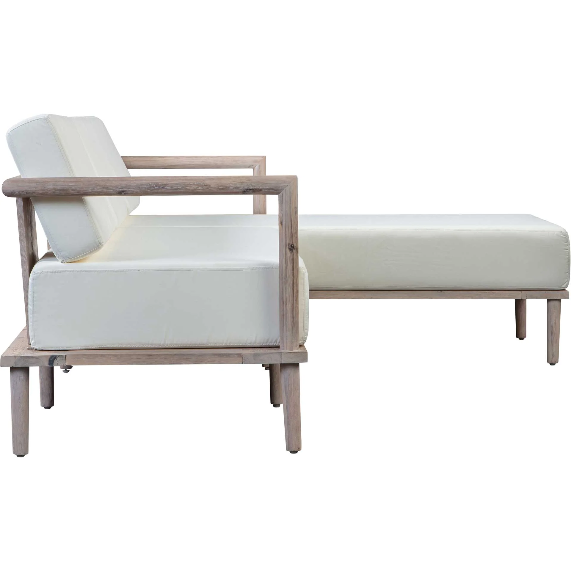 Emery Outdoor Sectional Cream - Image 11