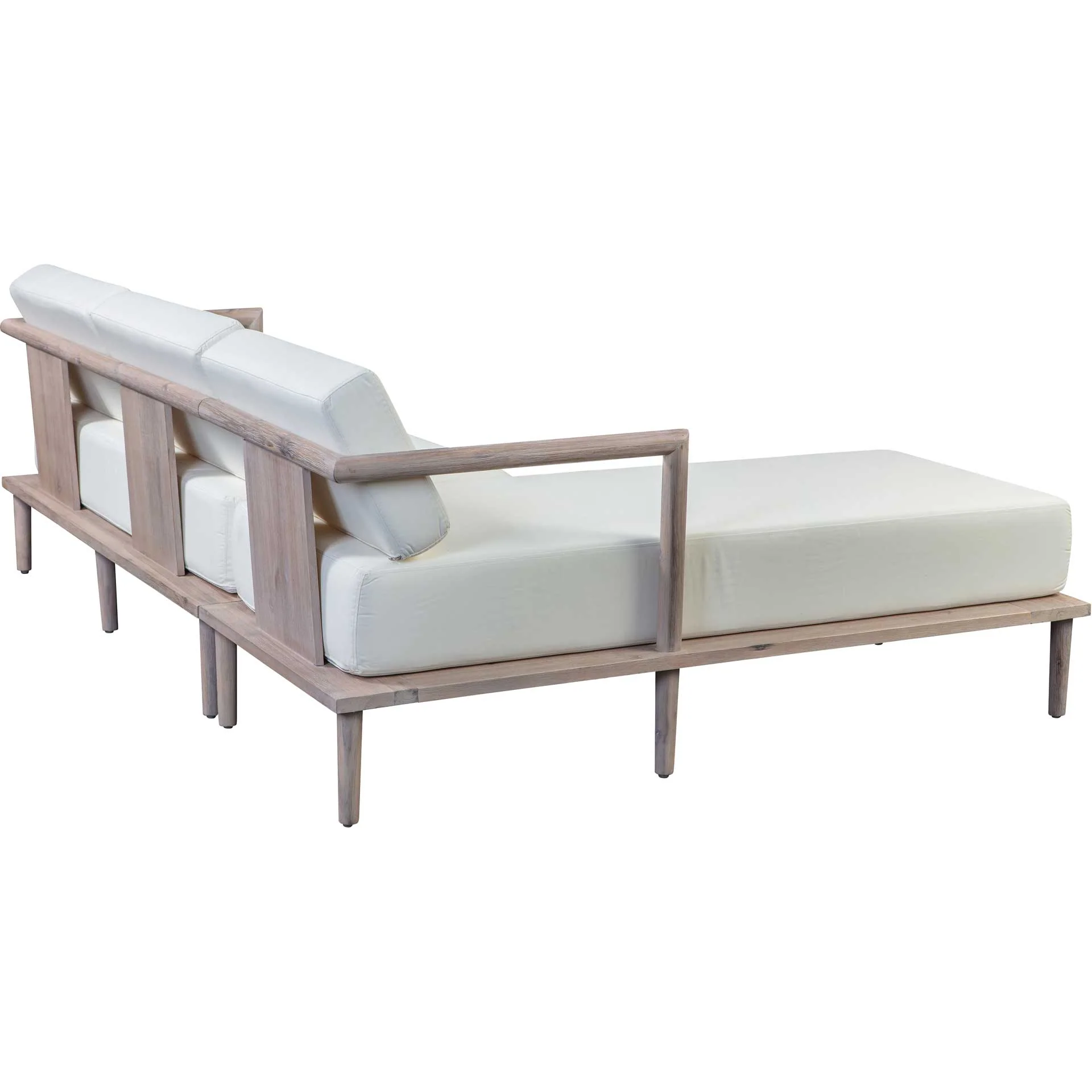 Emery Outdoor Sectional Cream - Image 4