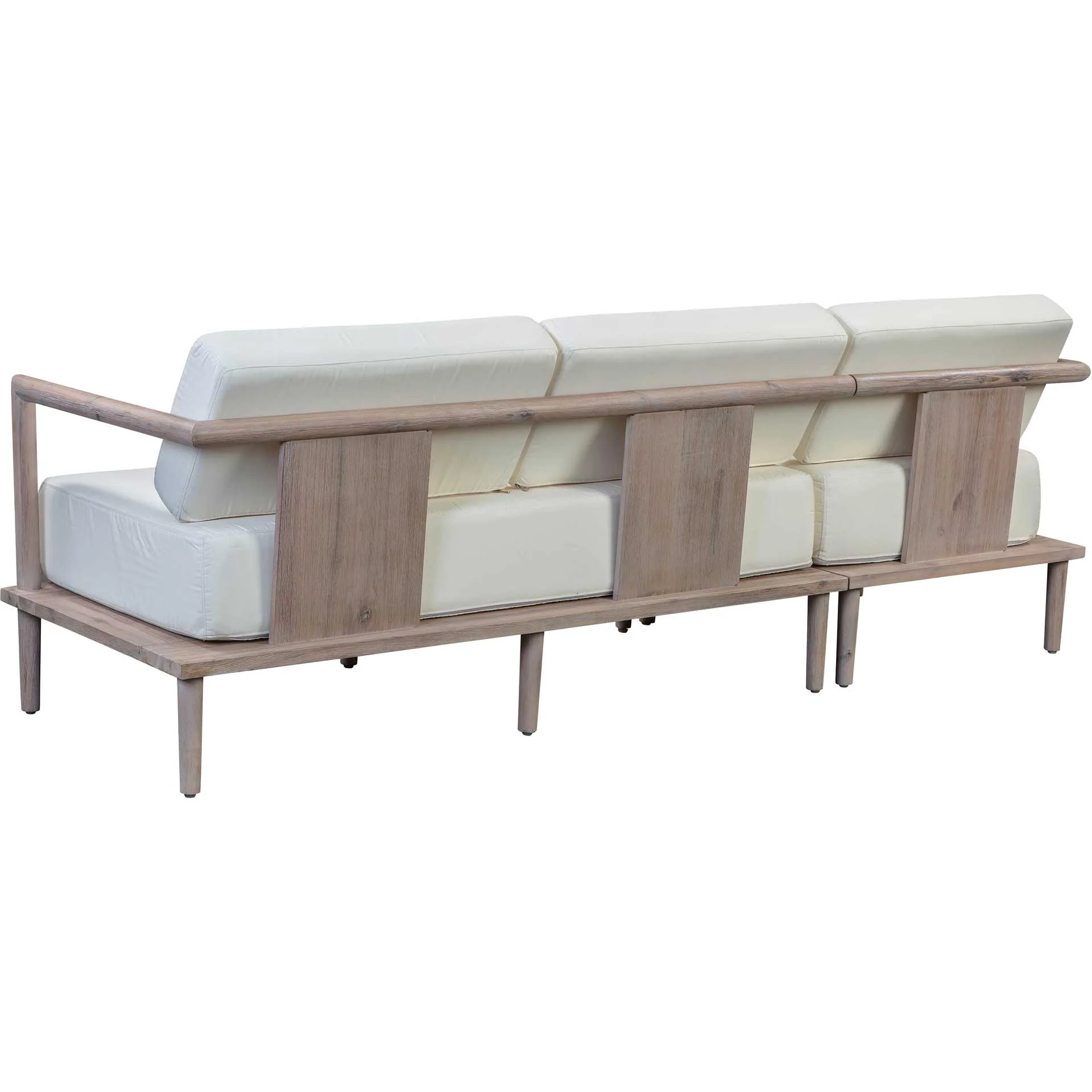 Emery Outdoor Sectional Cream - Image 5