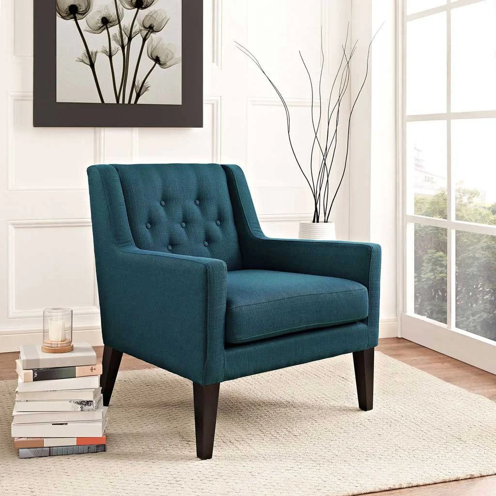 Eminence Fabric Armchair Azure - Image 5