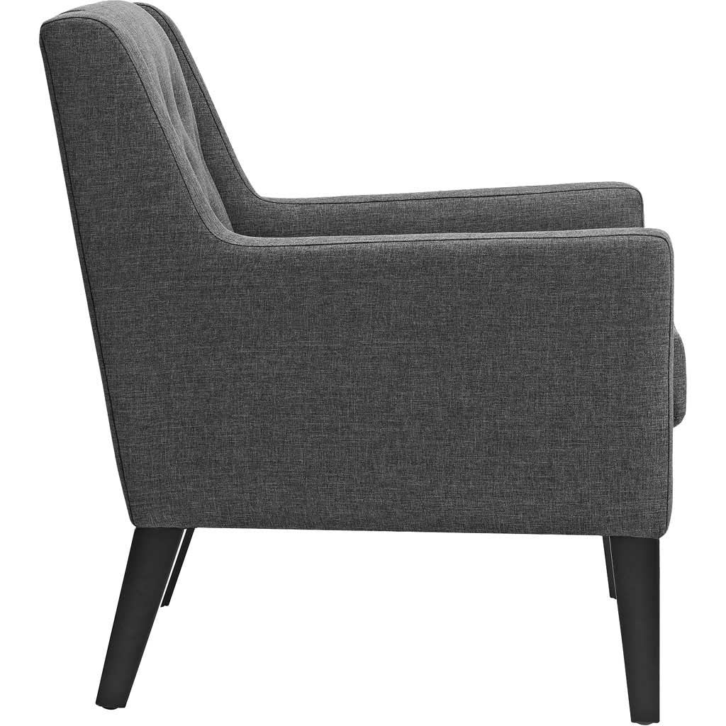 Eminence Fabric Armchair Gray - Image 2