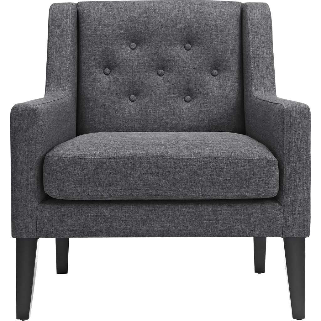 Eminence Fabric Armchair Gray - Image 4