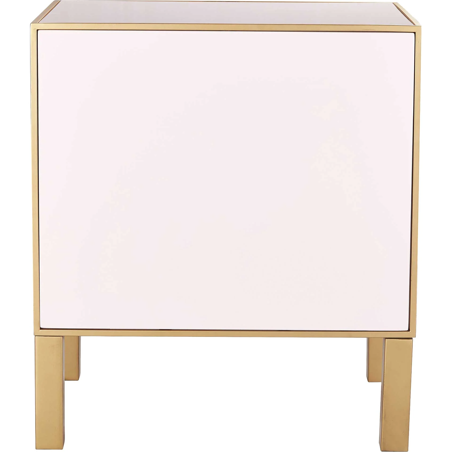 Emirah Lacquer Side Table Pink - Image 3