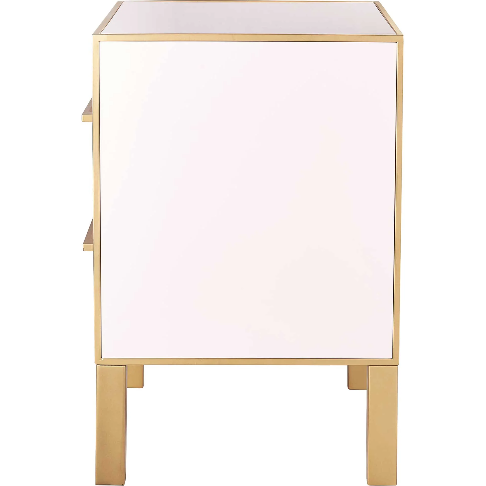 Emirah Lacquer Side Table Pink - Image 4