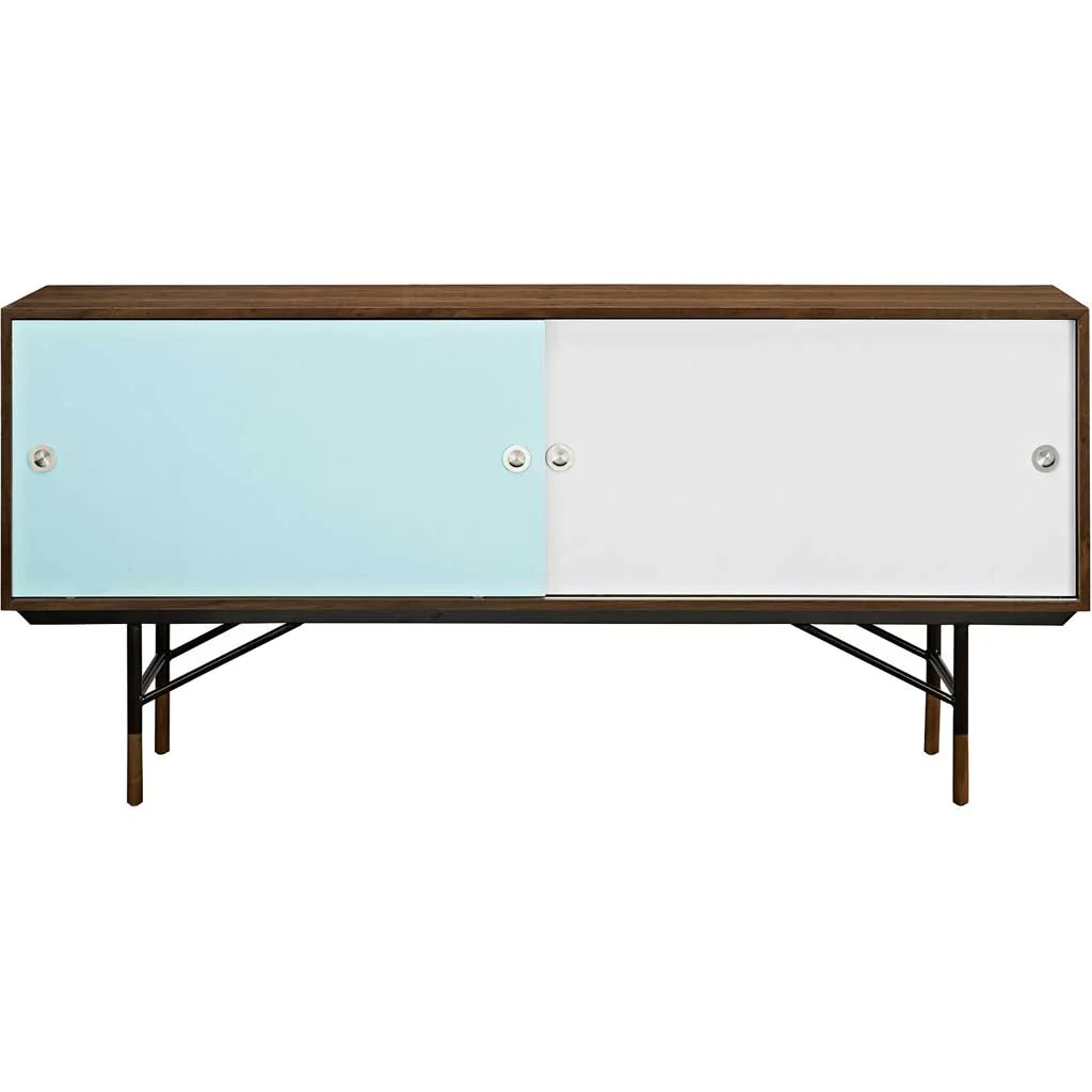 Emissary Walnut Stand Walnut/White - Image 4