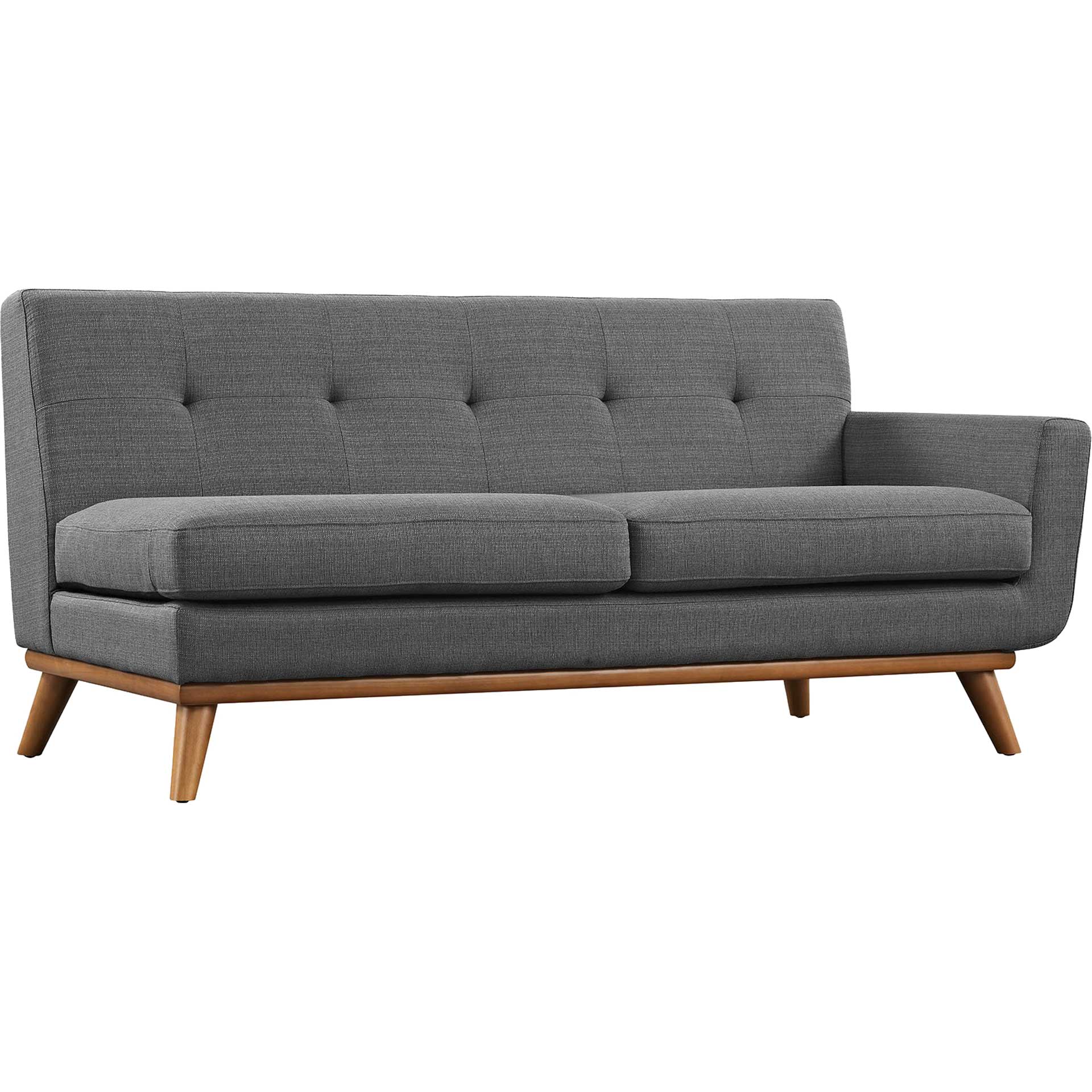 Emory Corner Sectional Sofa Gray - Image 3