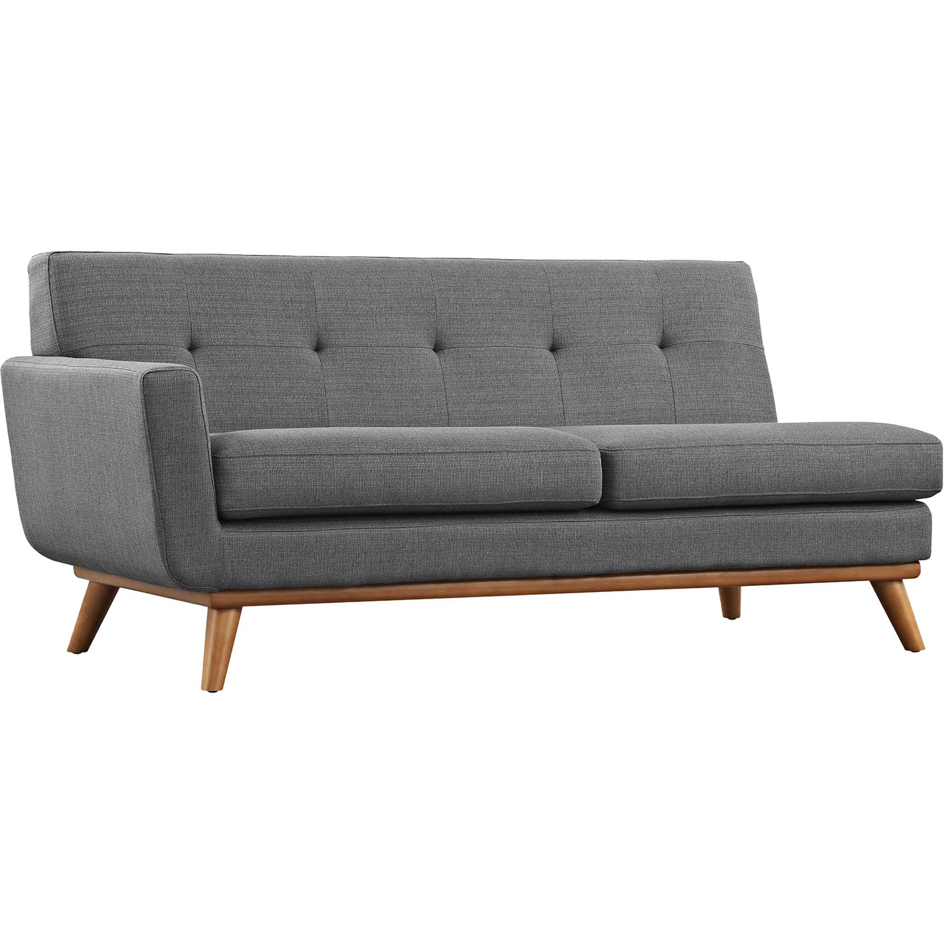 Emory Corner Sectional Sofa Gray - Image 4