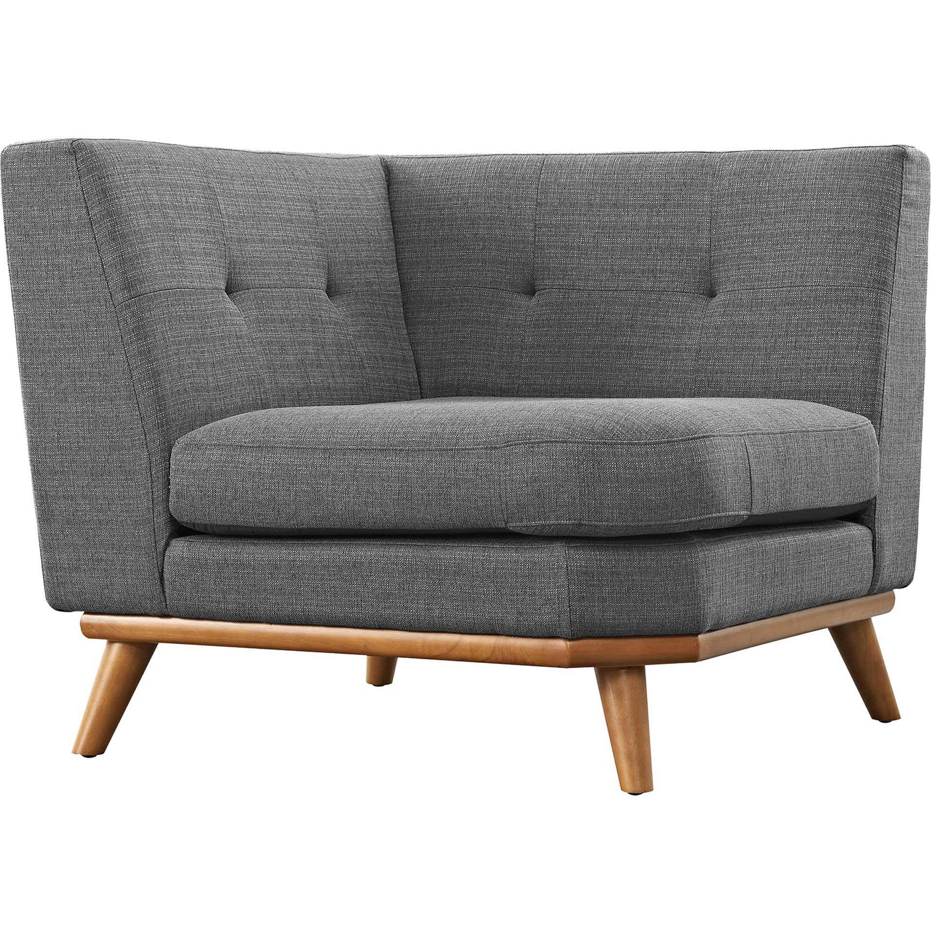 Emory Corner Sectional Sofa Gray - Image 5