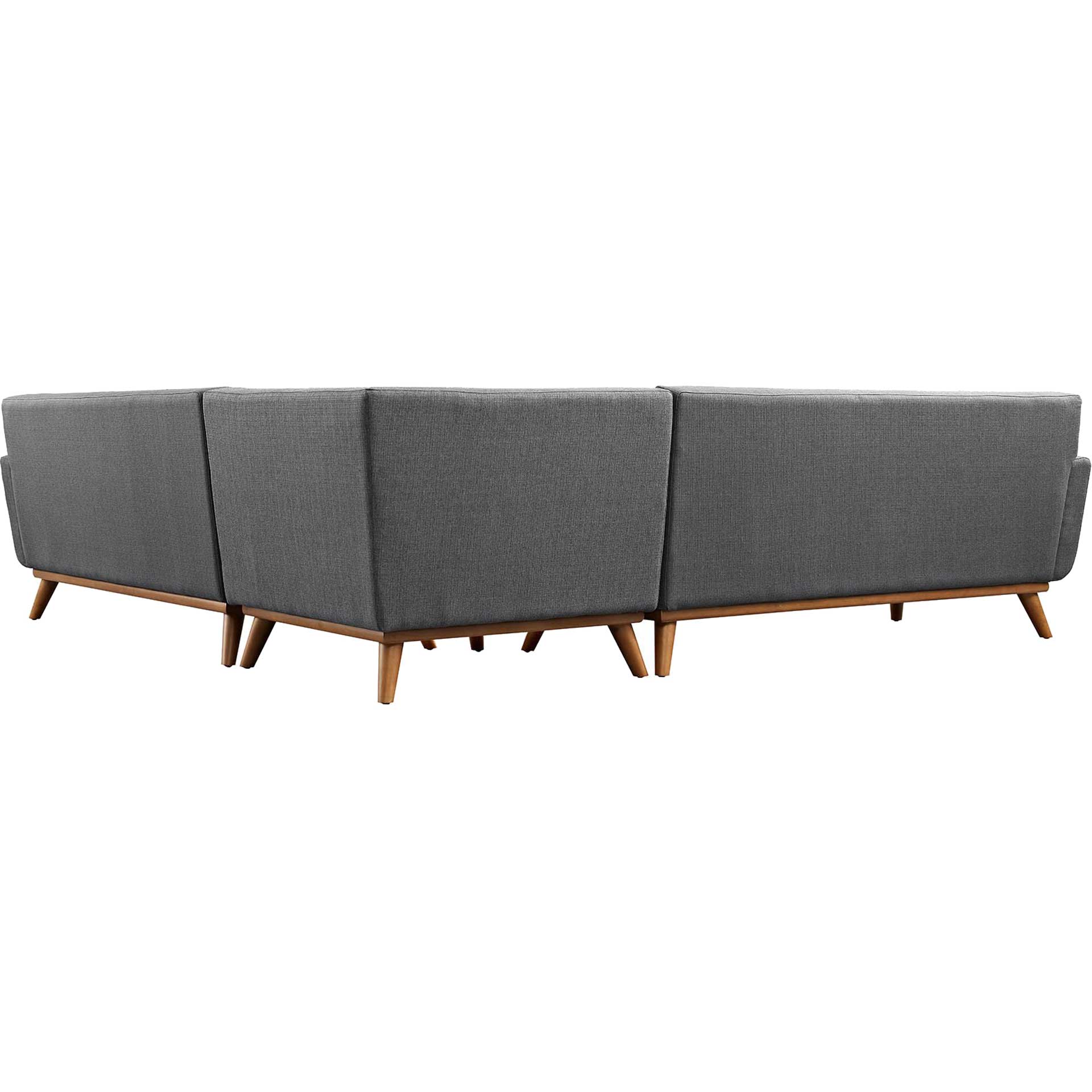 Emory Corner Sectional Sofa Gray - Image 6