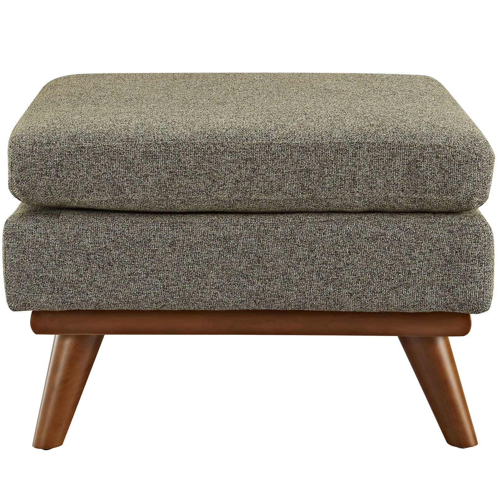 Emory Fabric Ottoman Oatmeal - Image 2