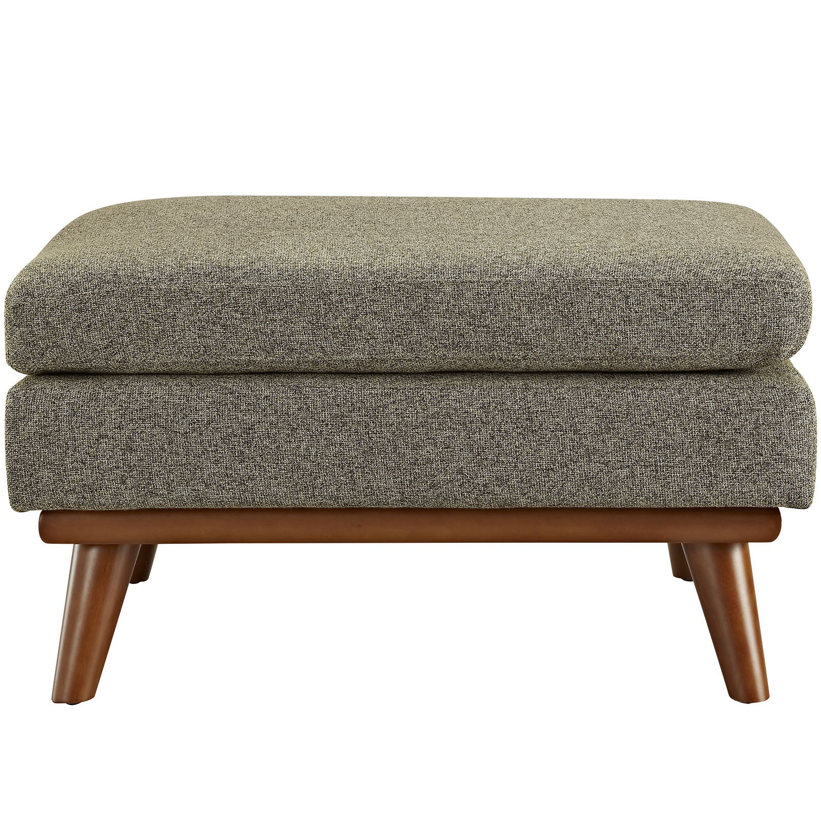 Emory Fabric Ottoman Oatmeal - Image 3