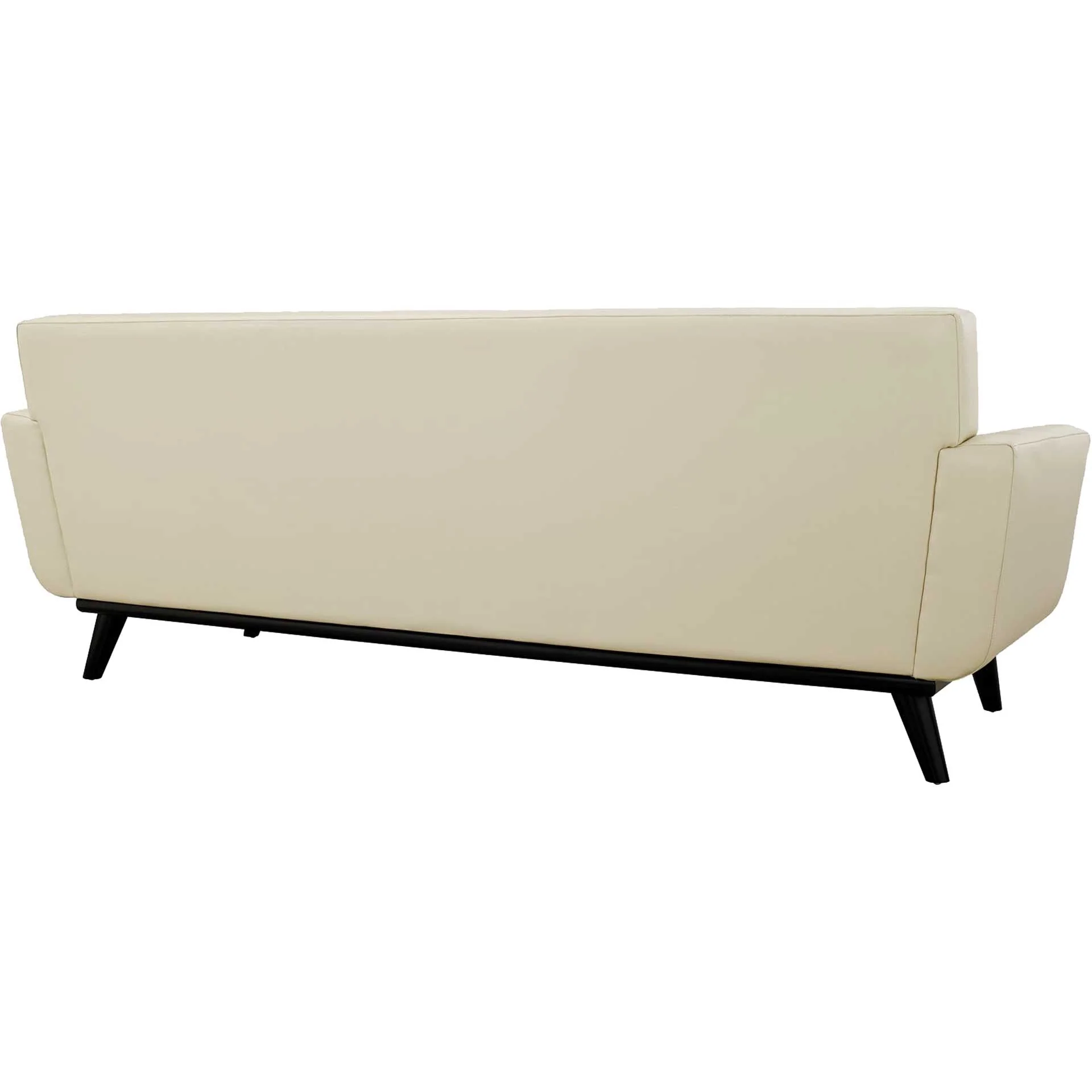 Emory Leather Sofa Beige - Image 3