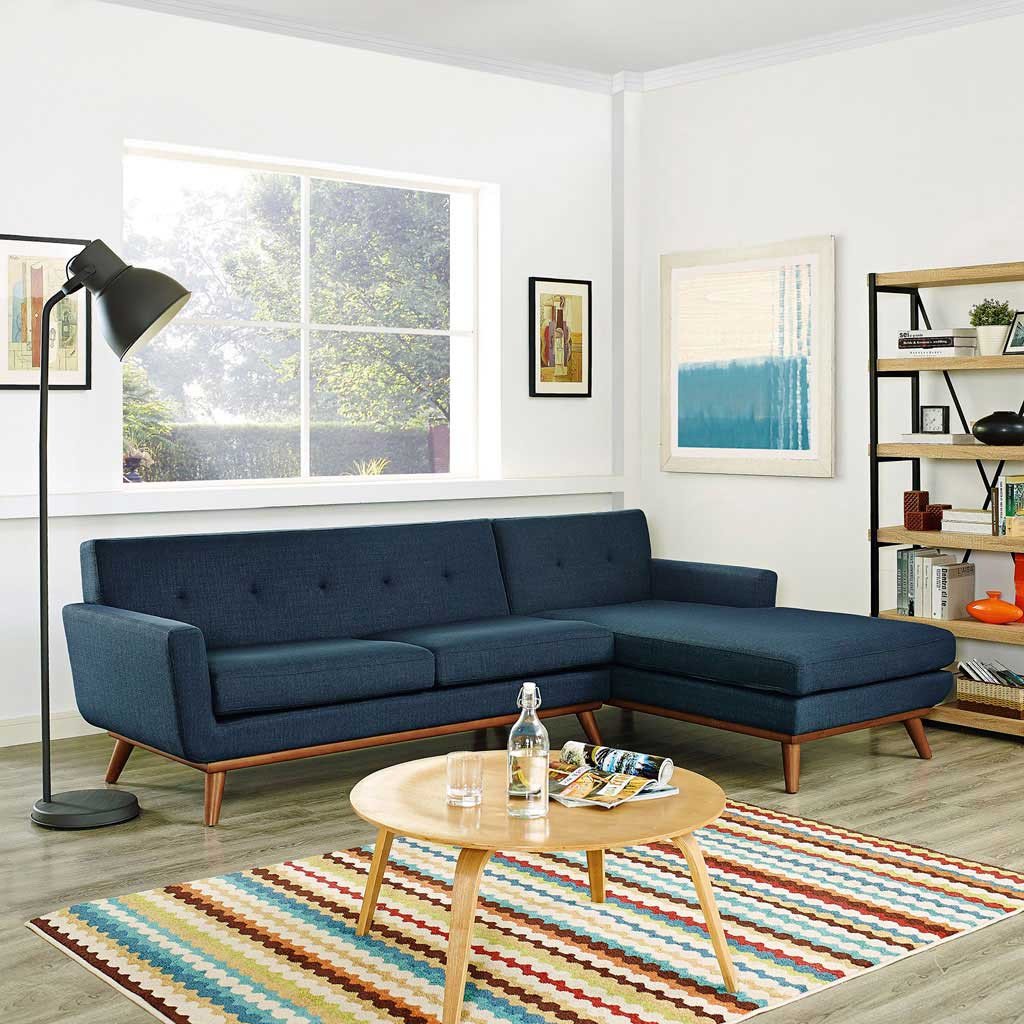 Emory Sectional Sofa Azure - Image 12