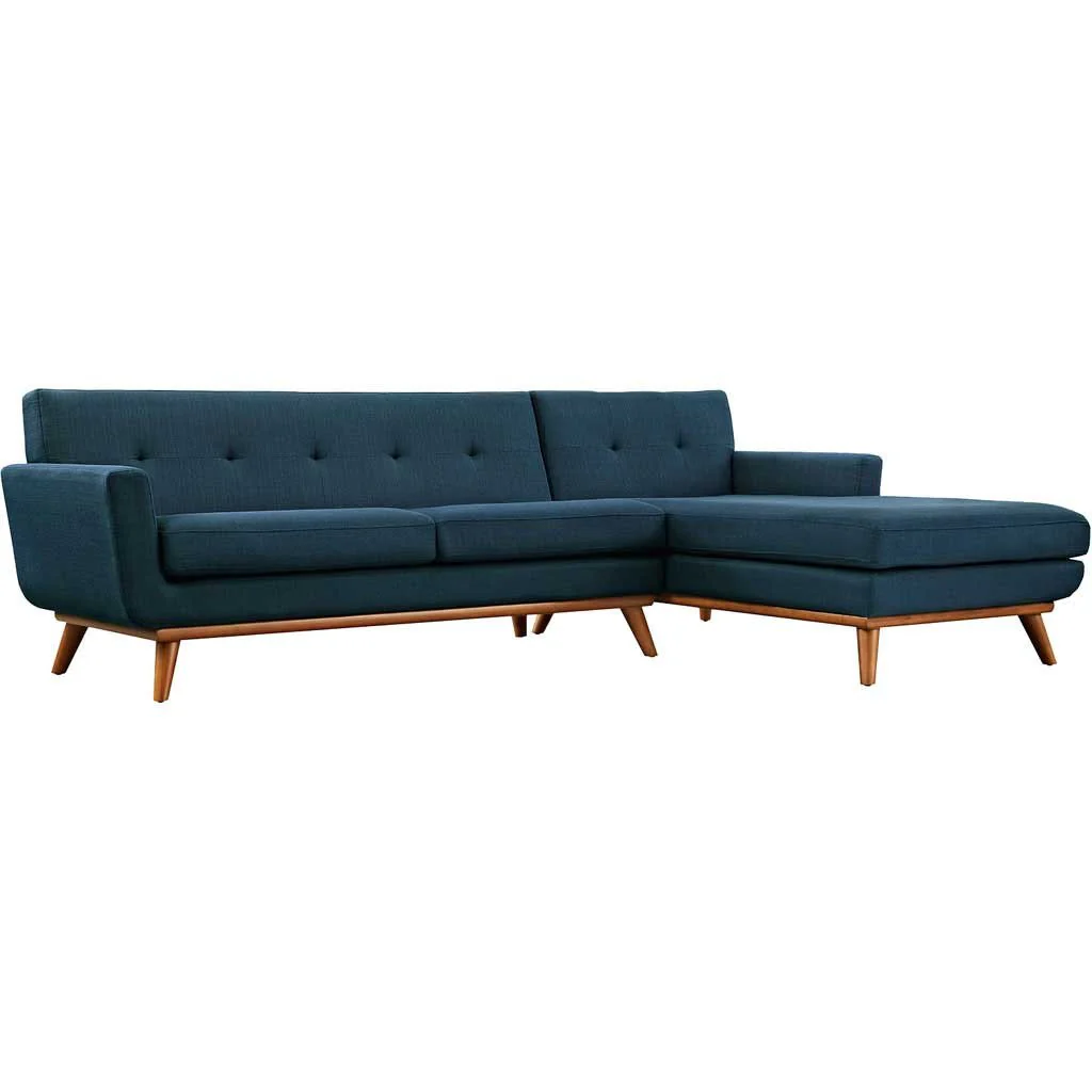Emory Sectional Sofa Azure - Image 7
