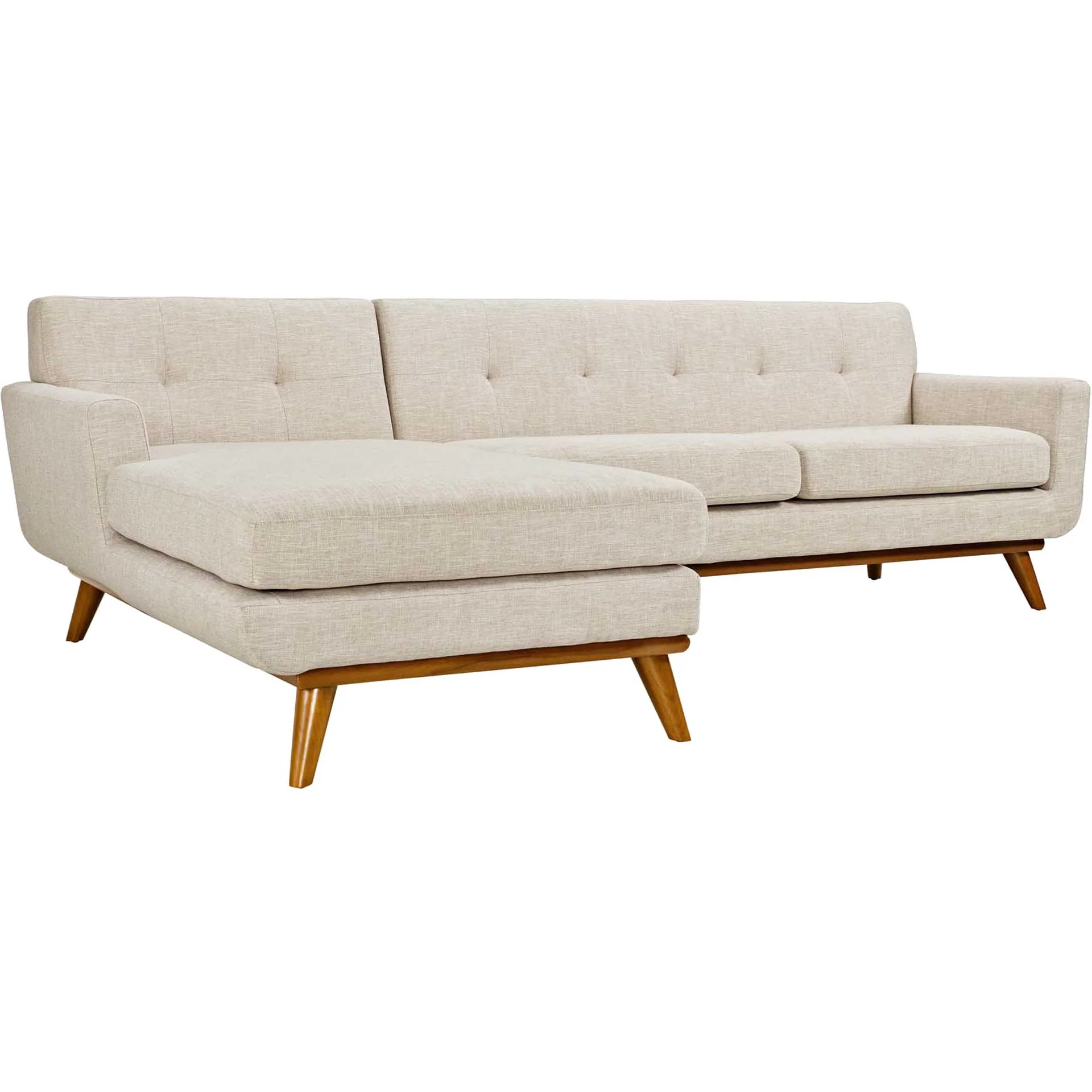 Emory Sectional Sofa Beige - Image 2
