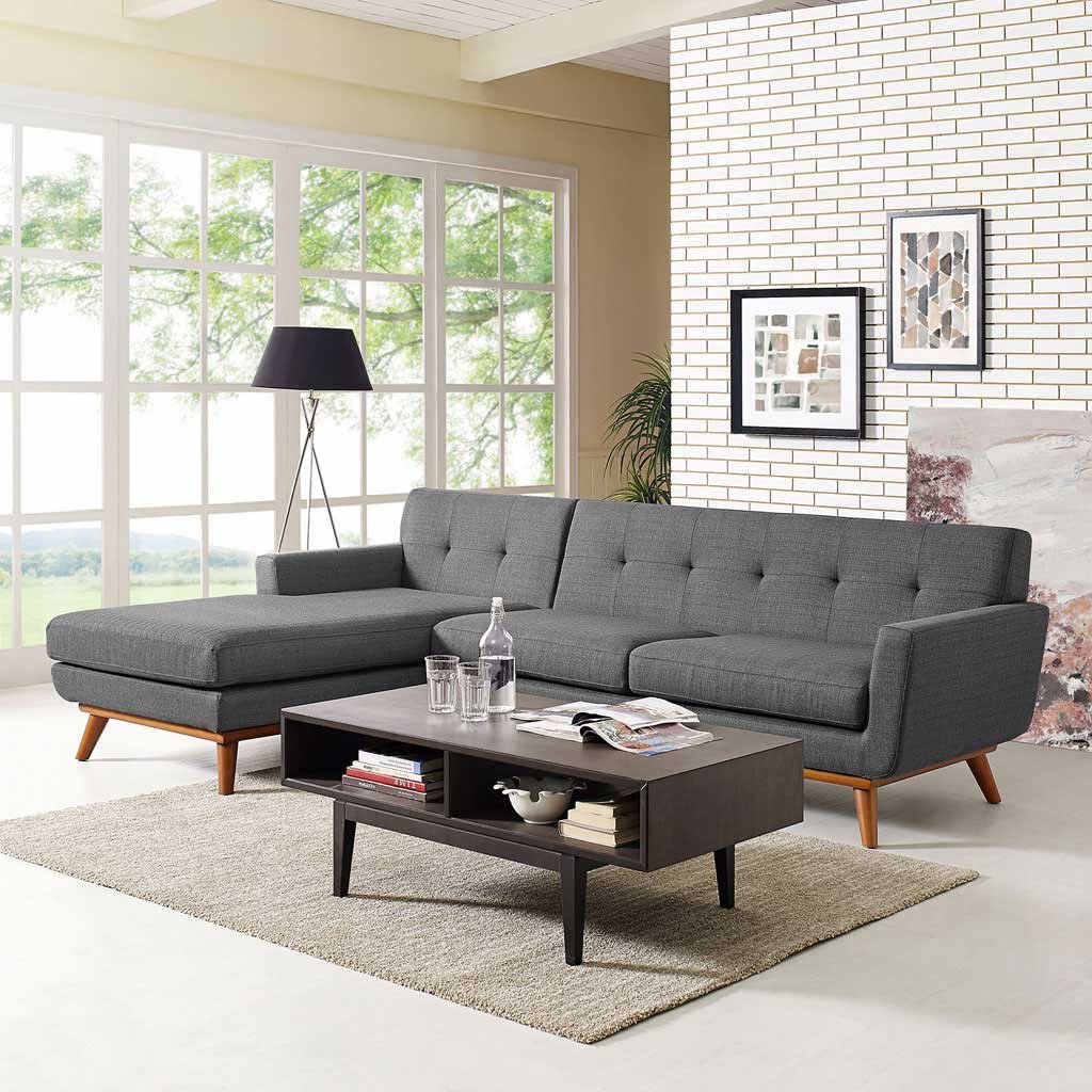 Emory Sectional Sofa Gray - Image 6