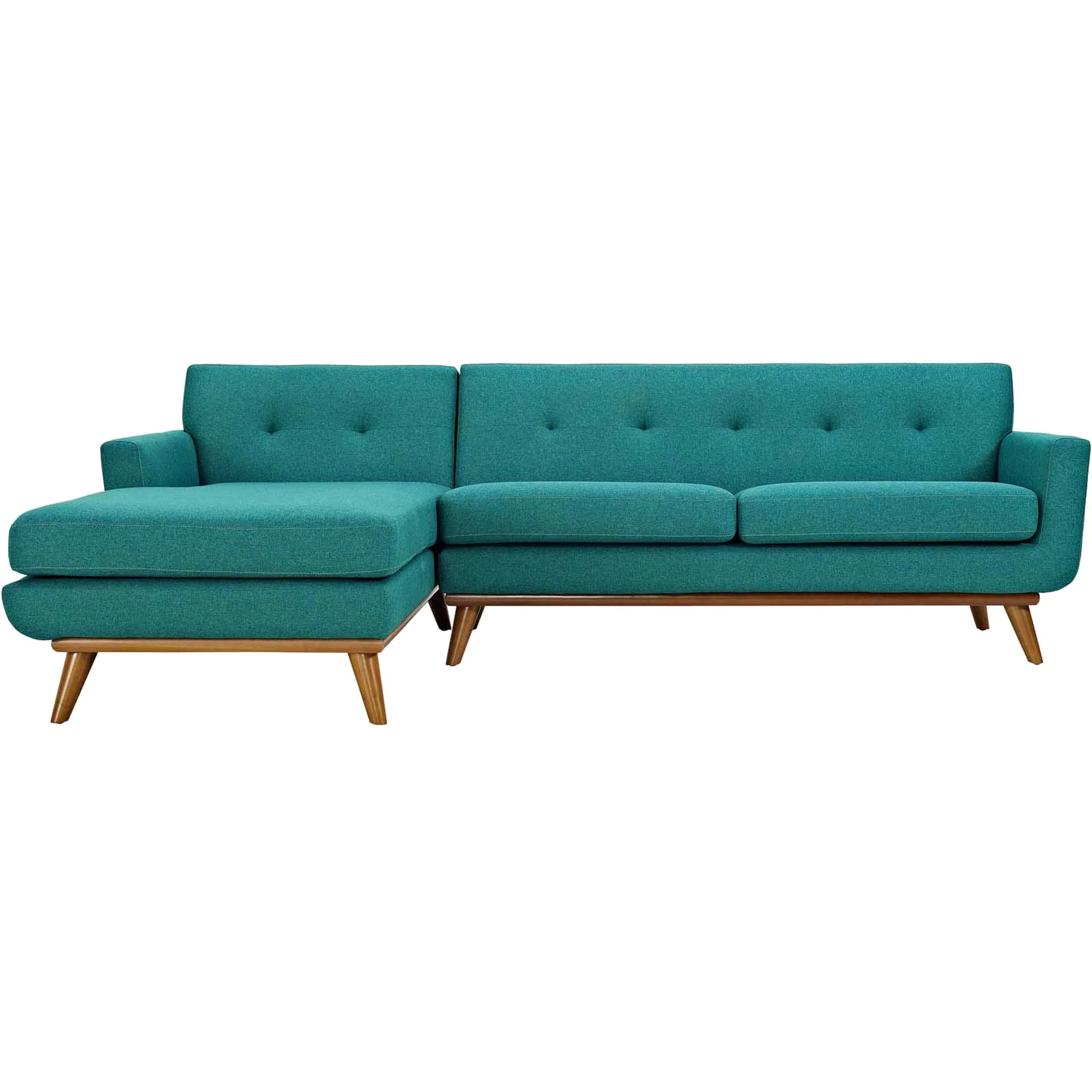 Emory Sectional Sofa Teal - Image 3