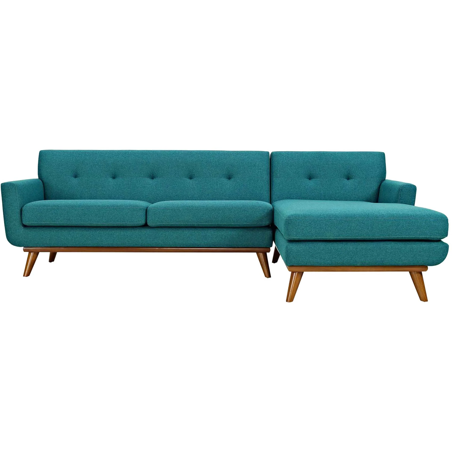 Emory Sectional Sofa Teal - Image 5