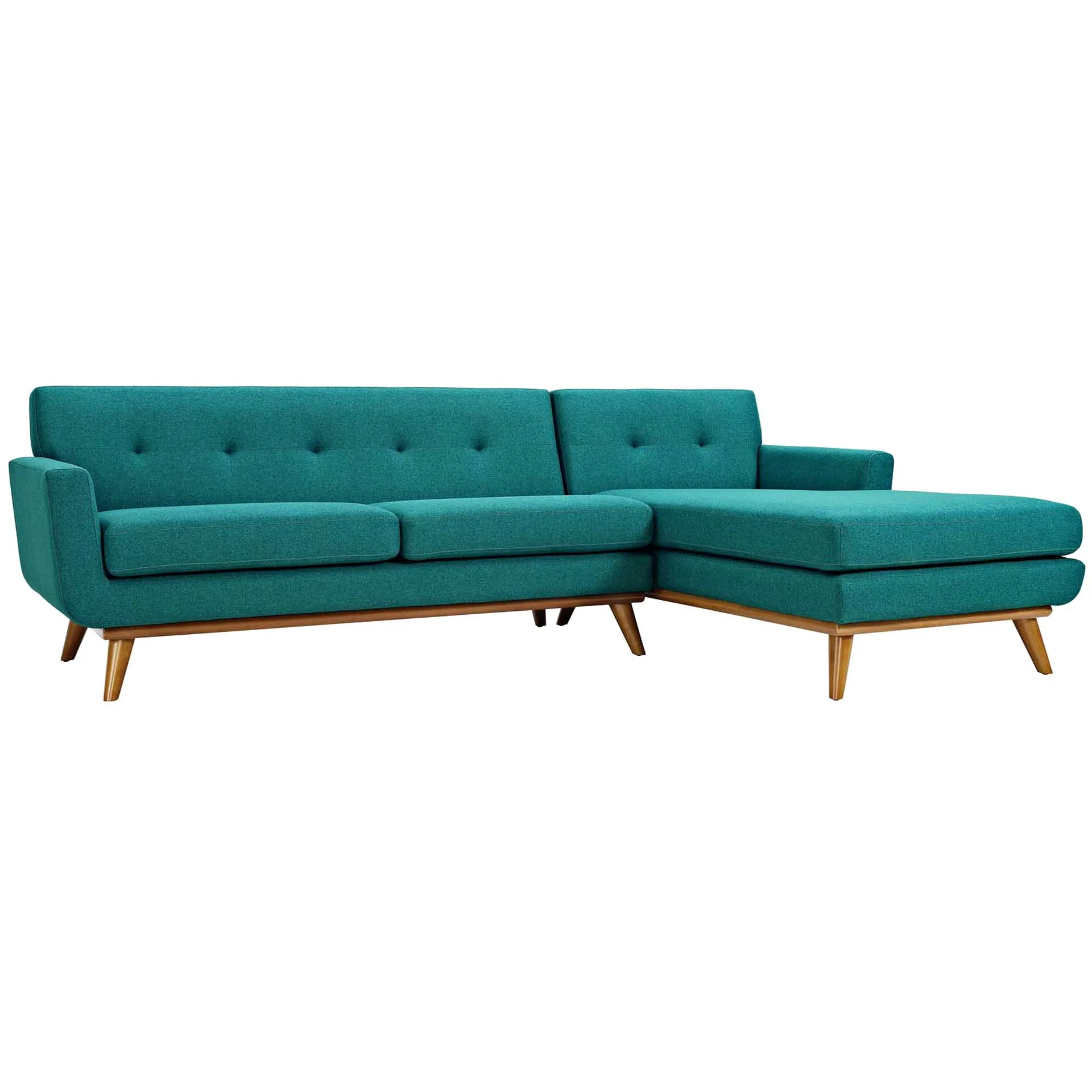 Emory Sectional Sofa Teal - Image 6