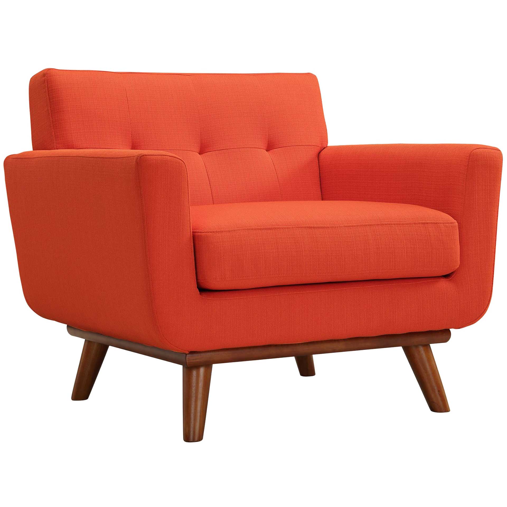 Emory Upholstered Armchair Atomic Red - Image 2