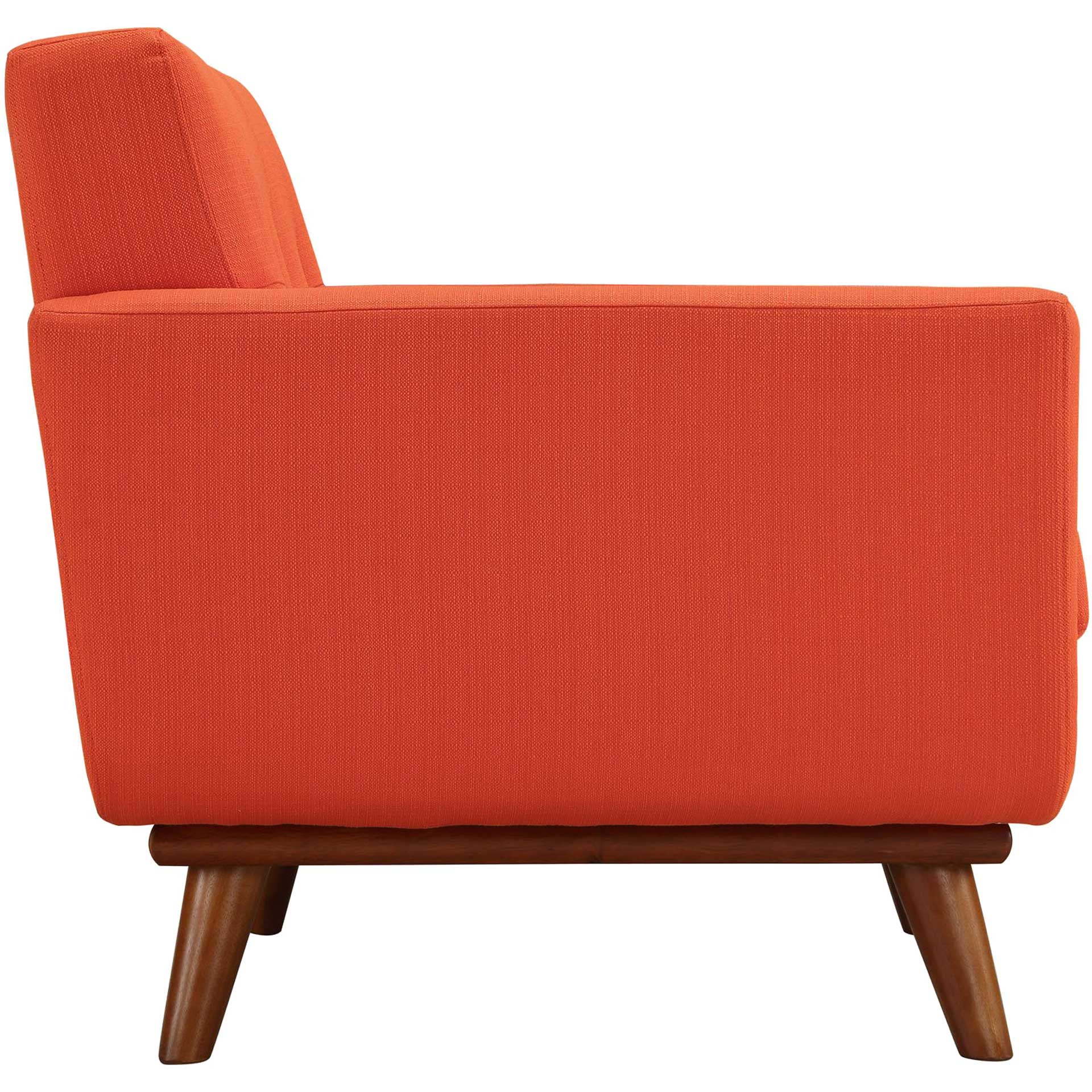 Emory Upholstered Armchair Atomic Red - Image 3