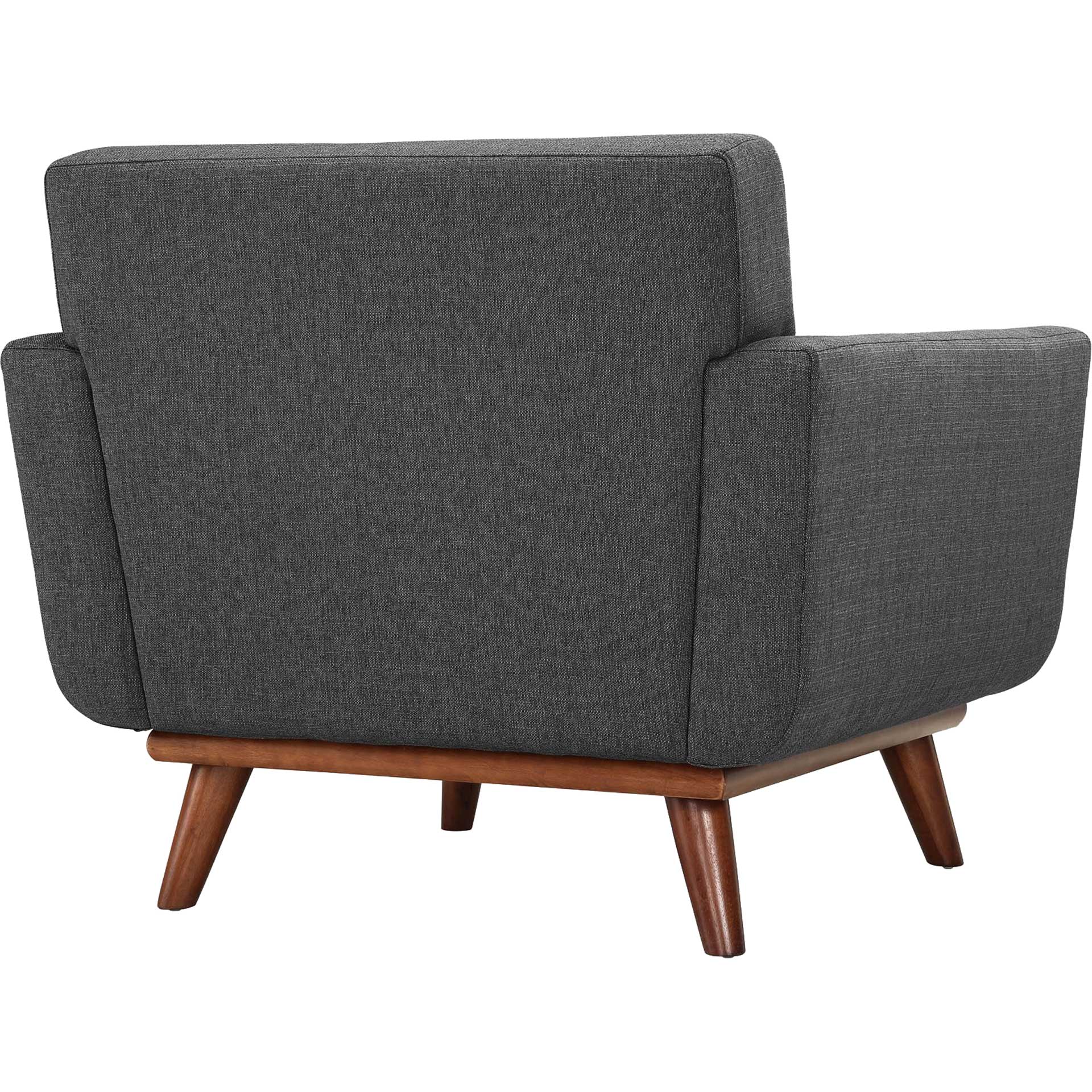 Emory Upholstered Armchair Gray - Image 4