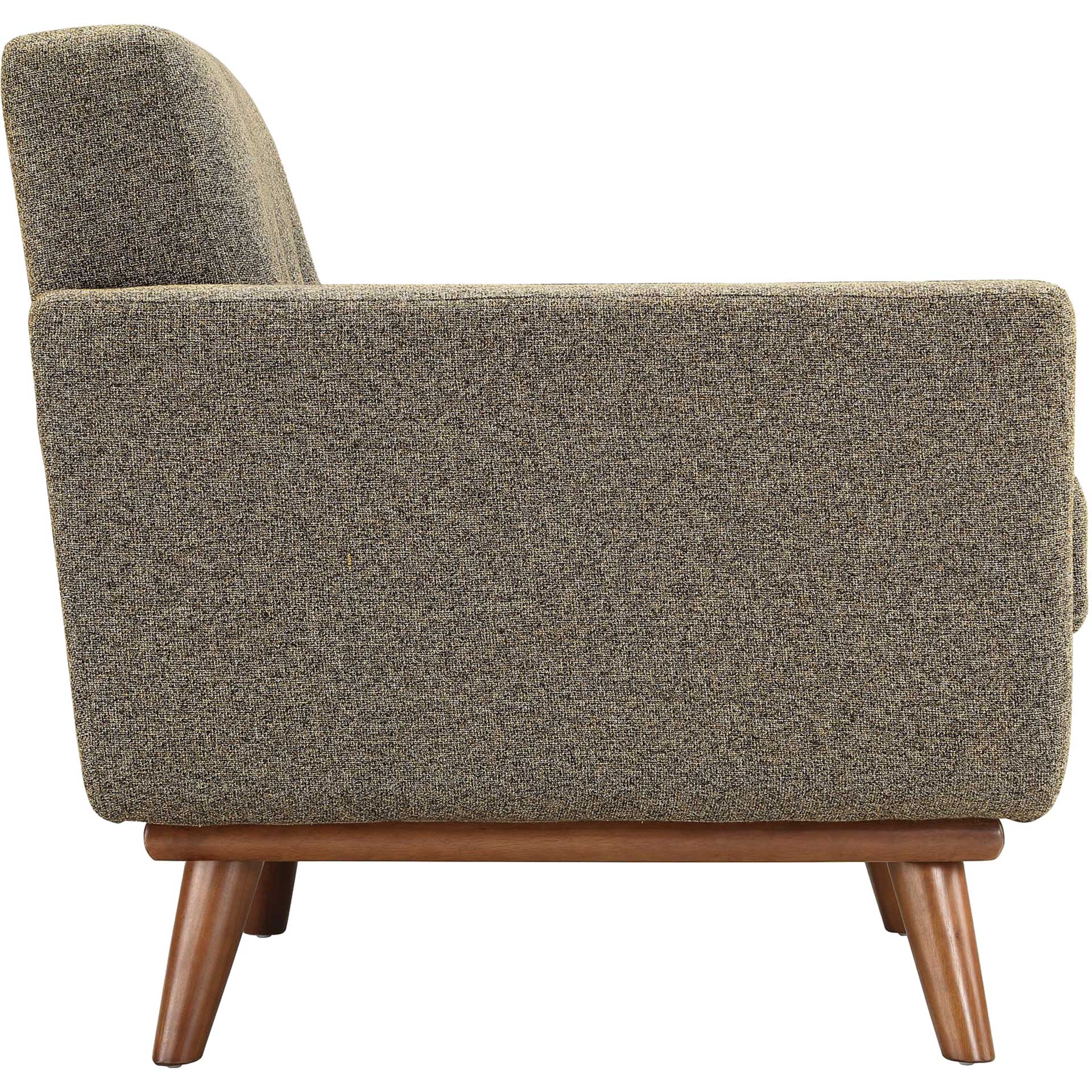 Emory Upholstered Armchair Oatmeal Tweed - Image 3