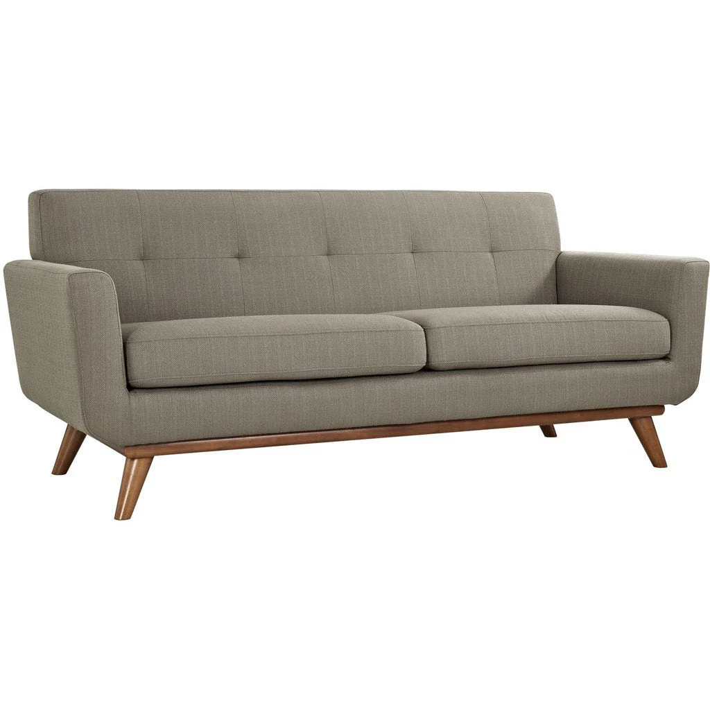 Emory Upholstered Loveseat Granite - Image 2