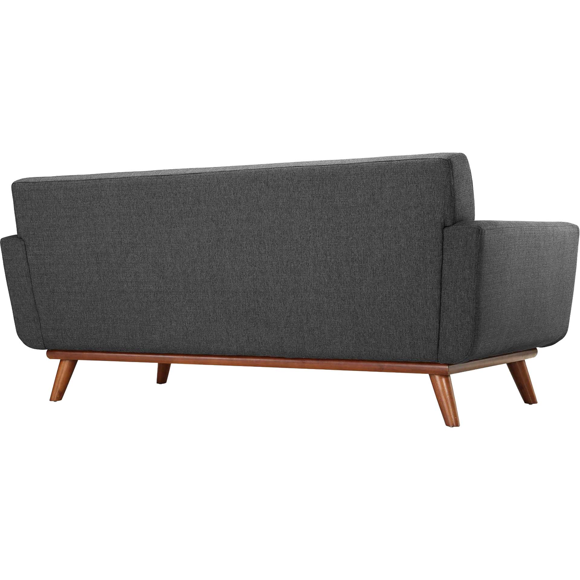 Emory Upholstered Loveseat Gray - Image 3