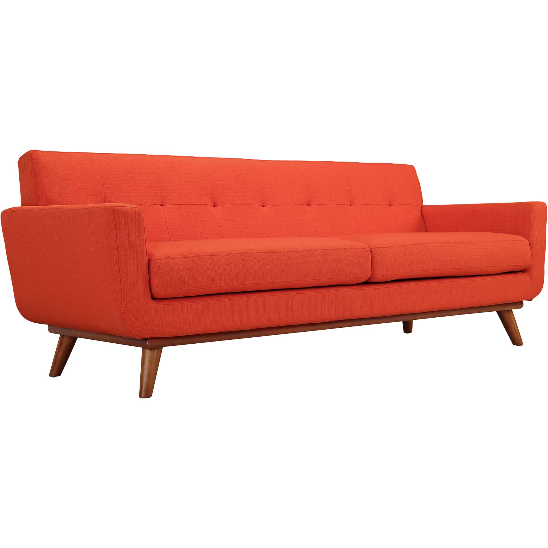 Emory Upholstered Sofa Atomic Red - Image 2