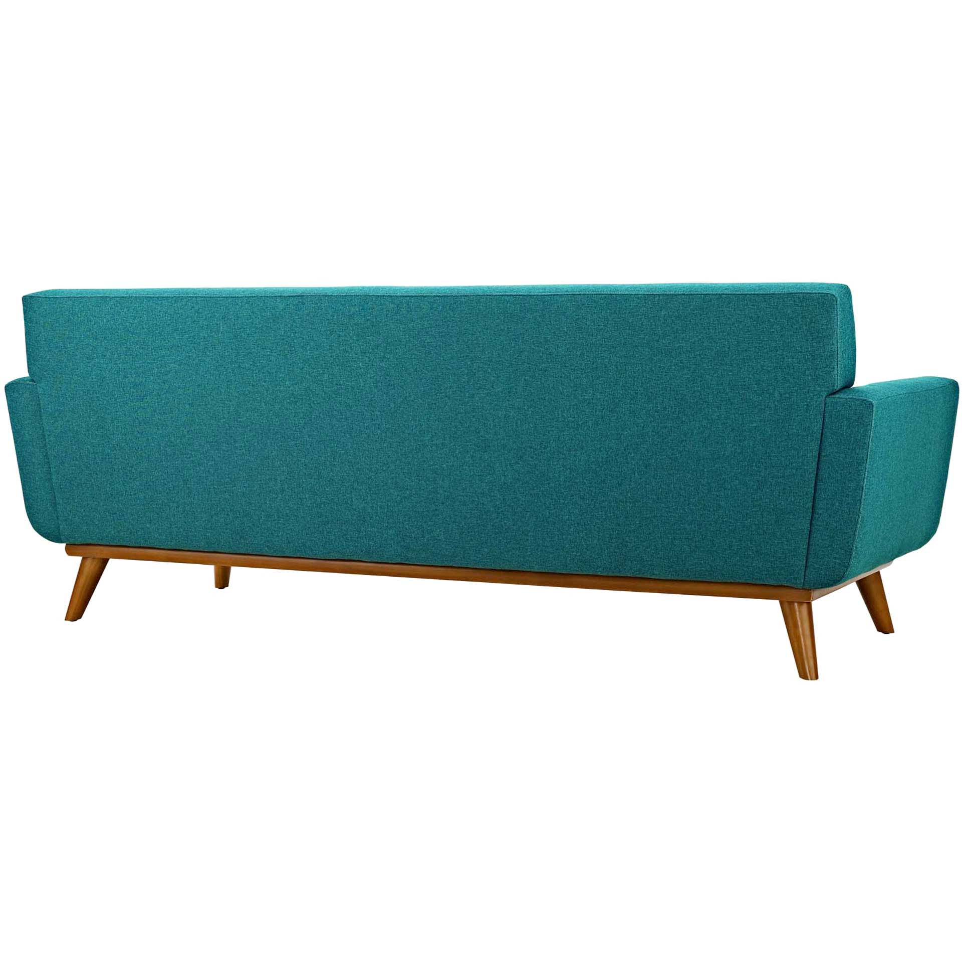 Emory Upholstered Sofa Teal - Image 3
