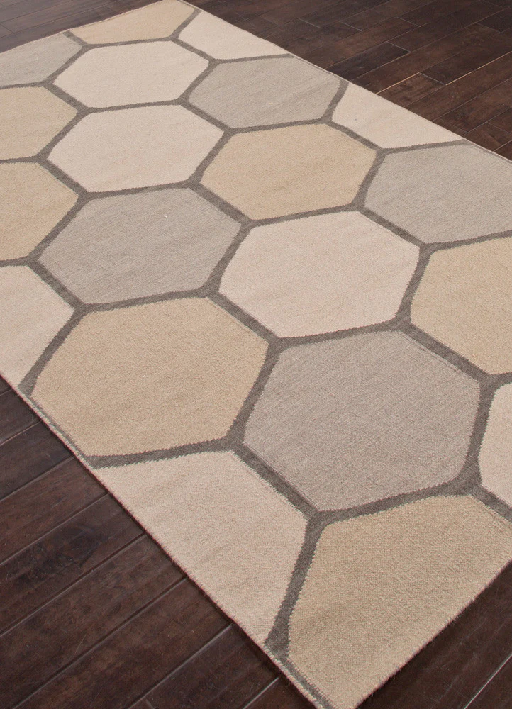 En Casa Beehive Classic Gray/Medium Gray Area Rug - Image 2