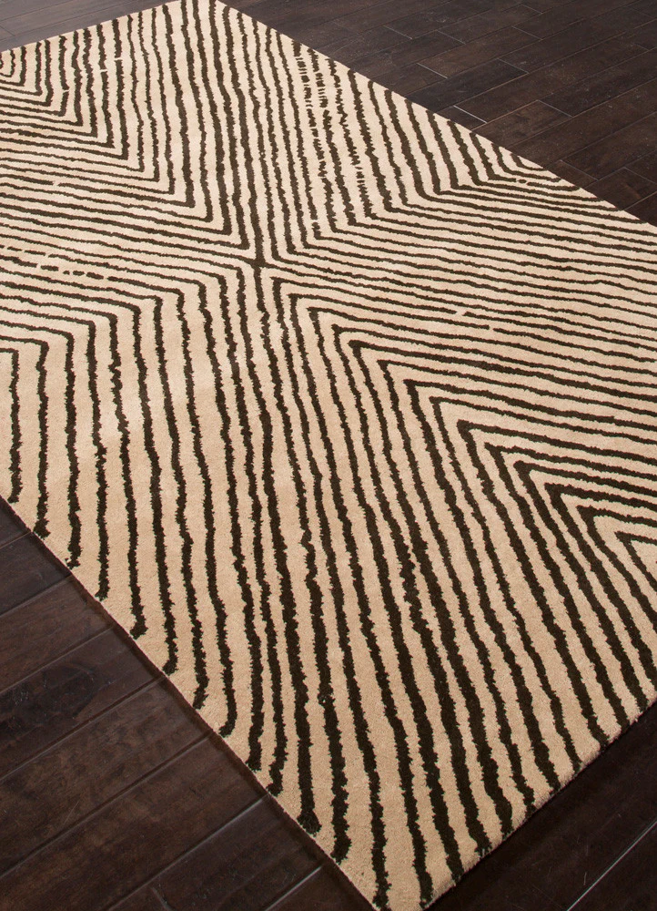 En Casa Concentric Sand/Deep Charcoal Area Rug - Image 2