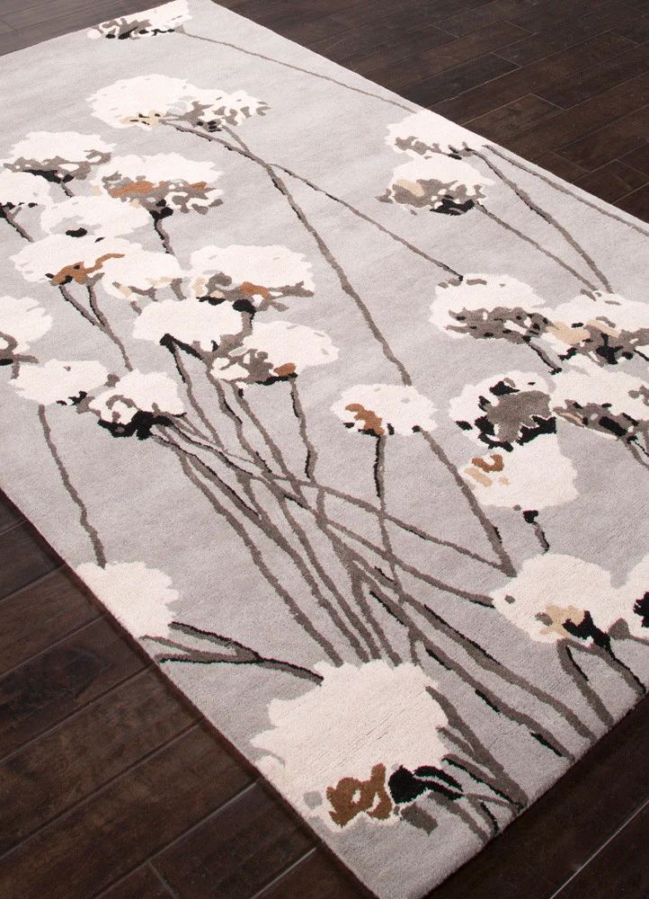 En Casa Cotton Blossom Nickel Area Rug - Image 2