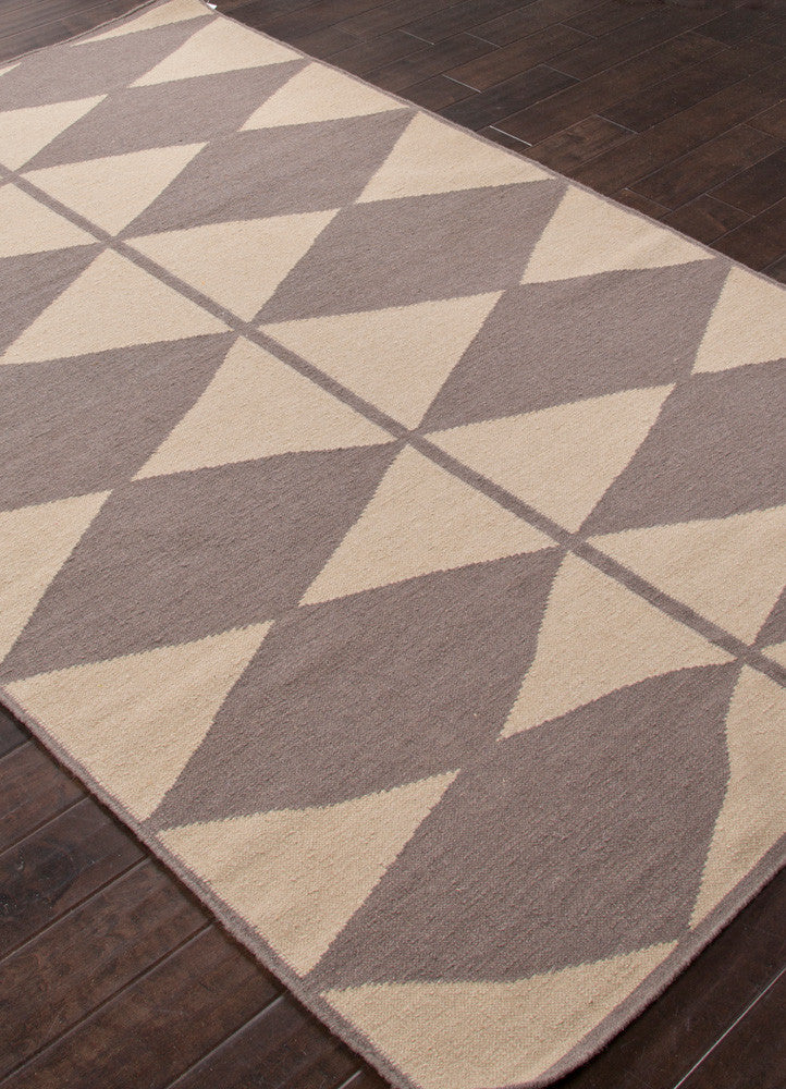 En Casa Harlequin Silver Gray/Liquorice Area Rug - Image 2