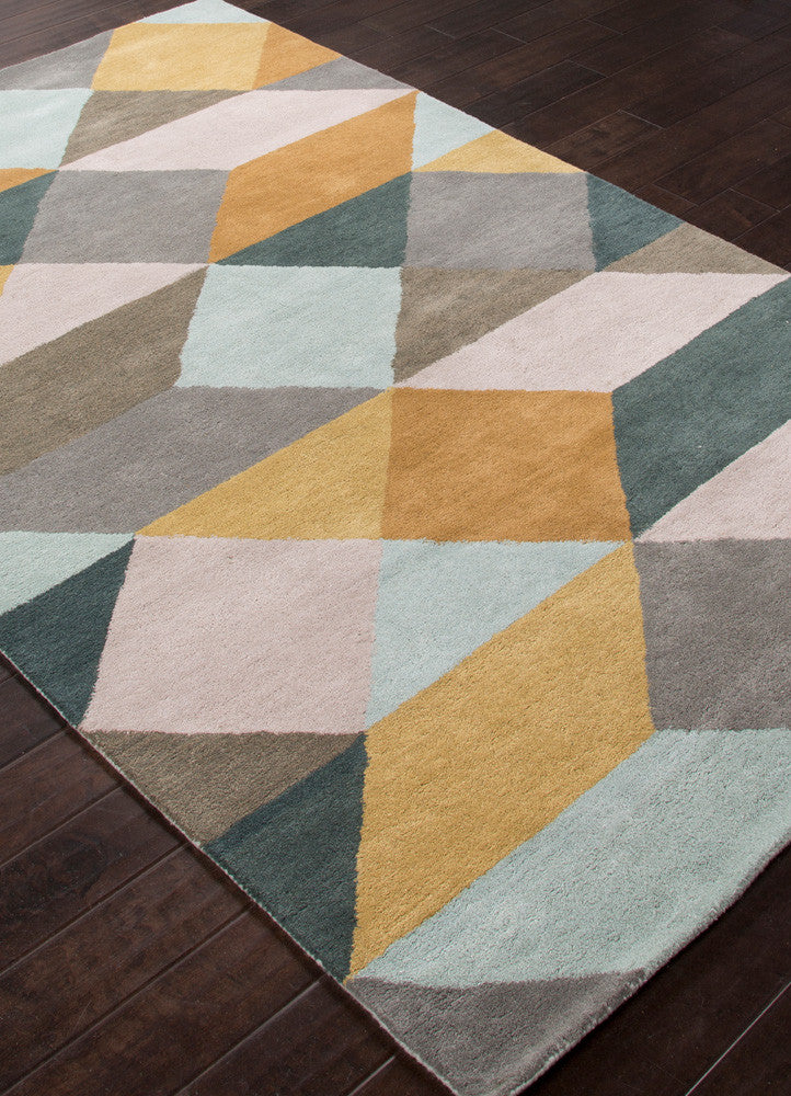 En Casa Ojo Sea Mist Green/Classic Gray Area Rug - Image 2