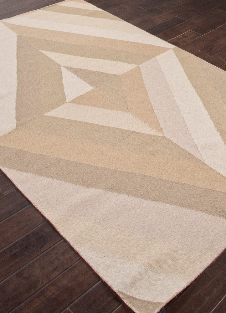 En Casa Tunnel Sand/White Area Rug - Image 2