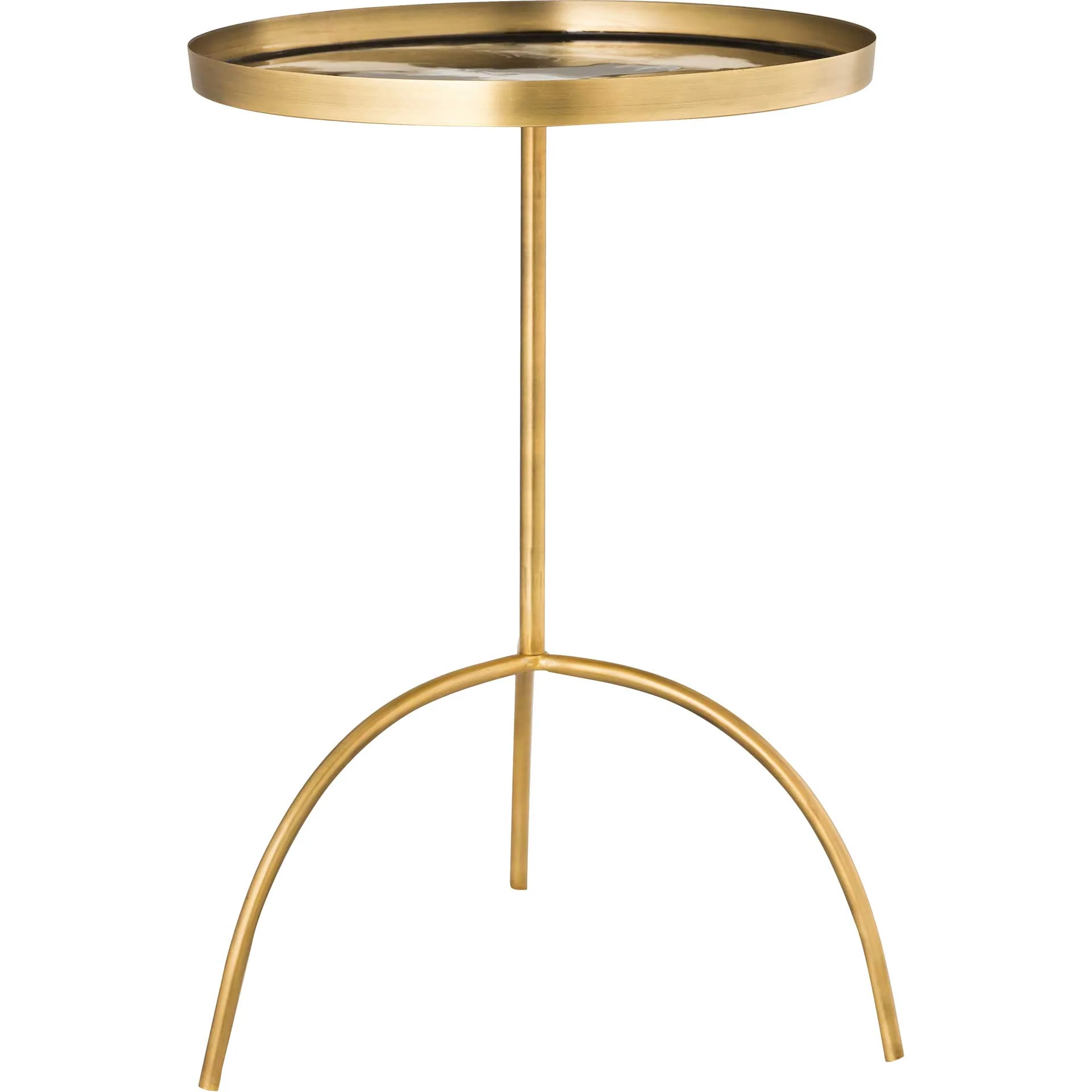 Enamel Accent Table Black/White - Image 2