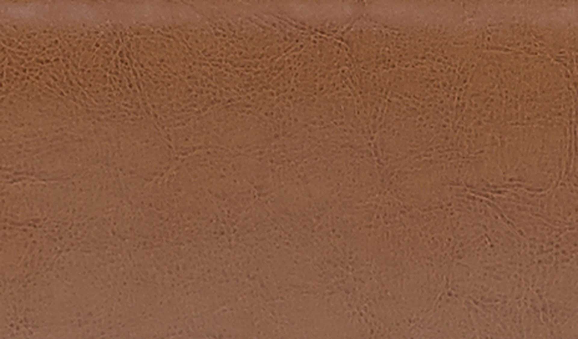 Enrica Leather/Acrylic Bench Brown - Image 5